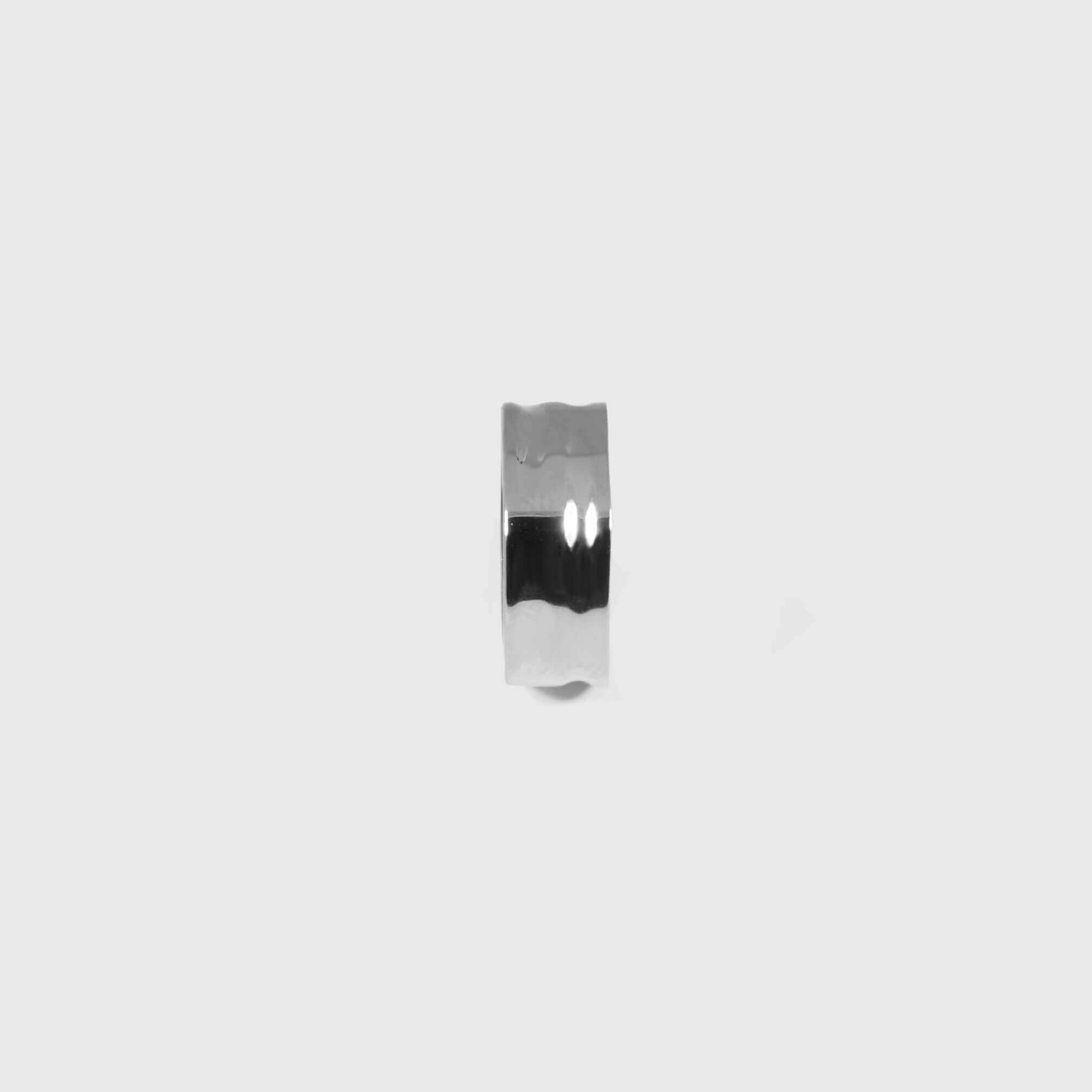 Arc Open Ring - シルバー