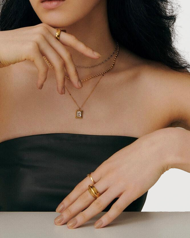 ball chain necklace