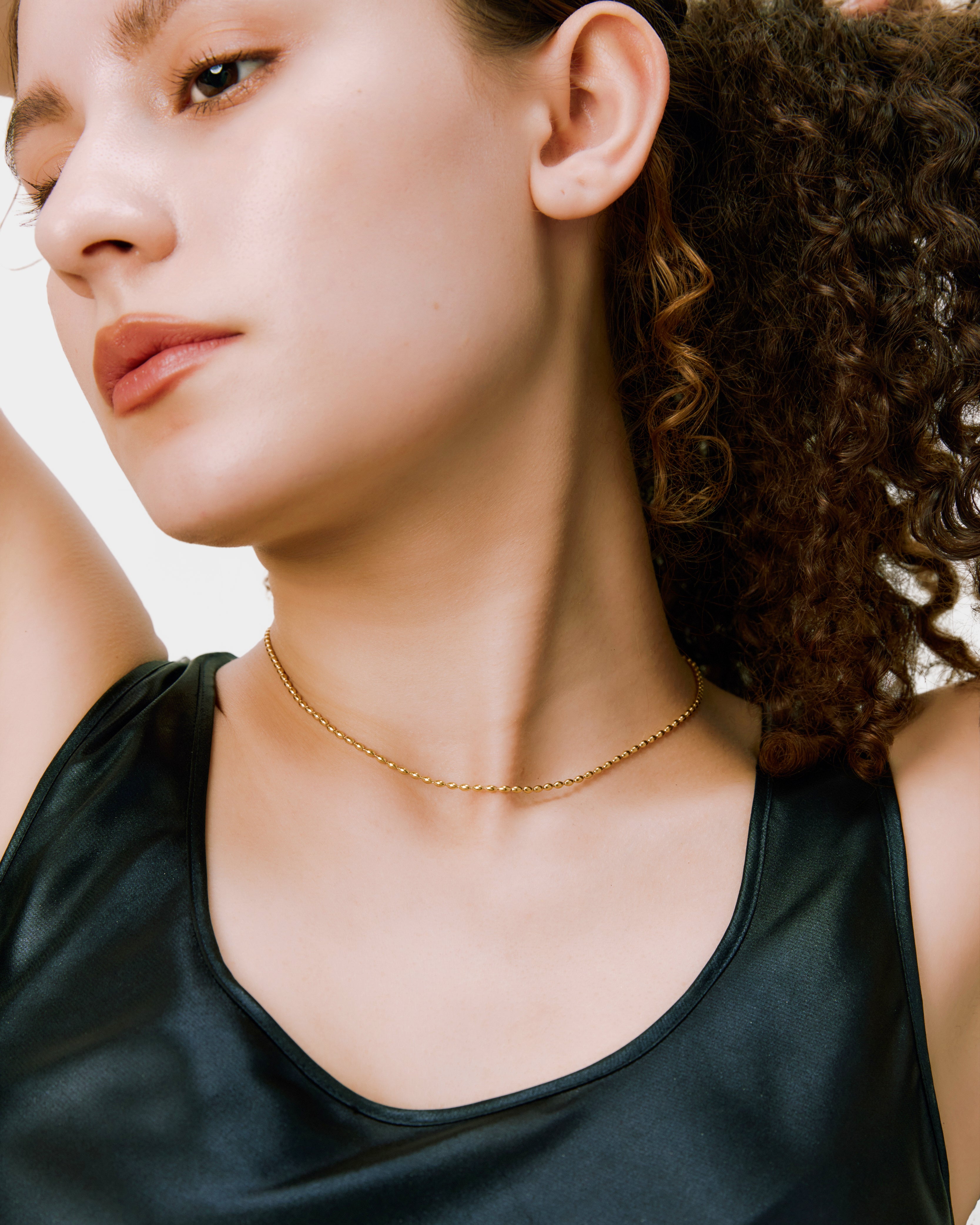 ball chain necklace