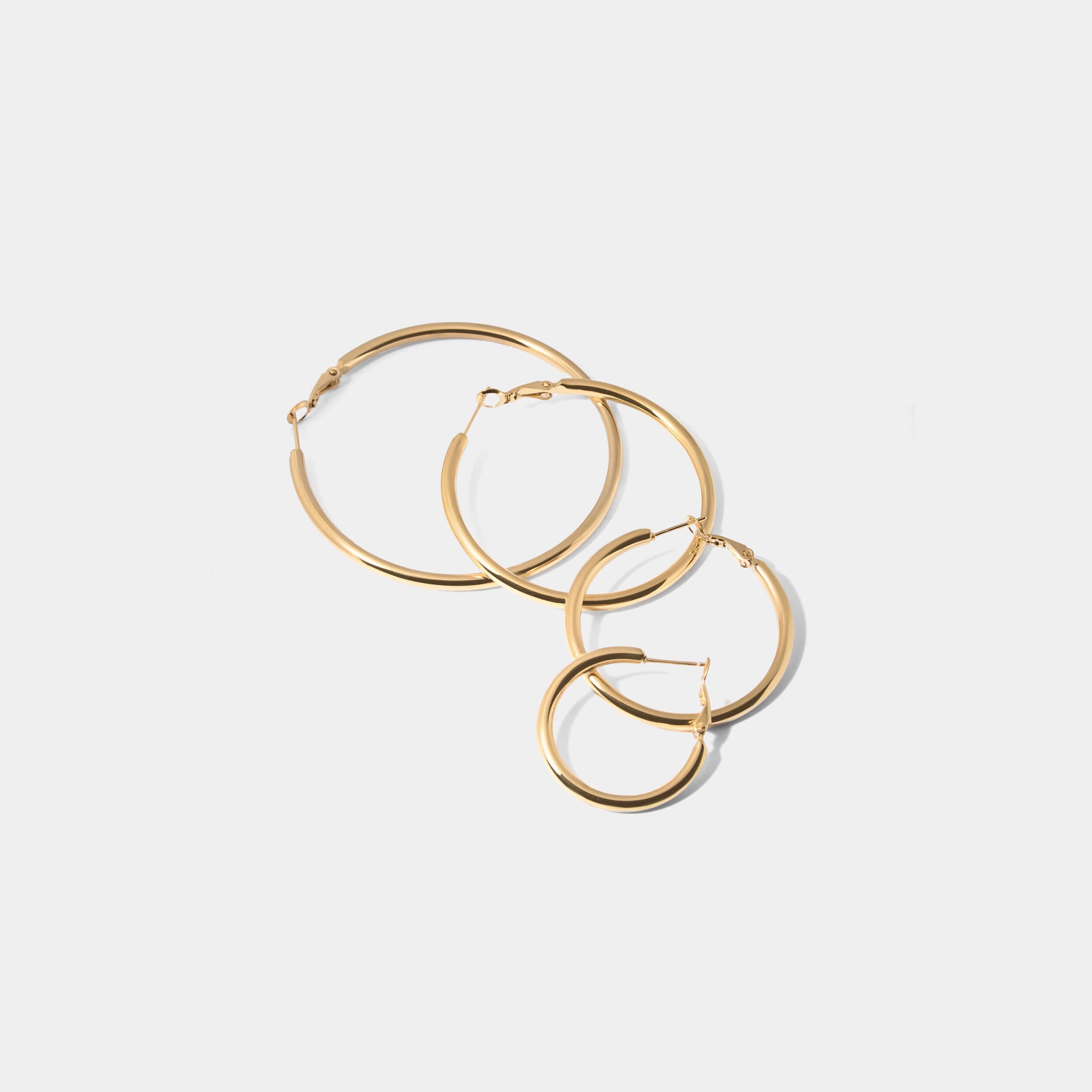 ベーシックフープピアス