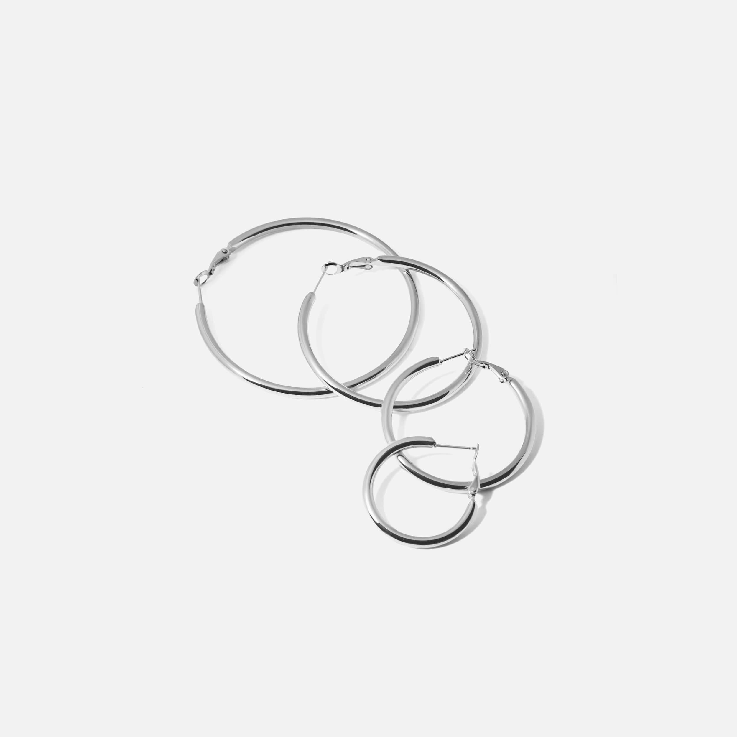 ベーシックフープピアス