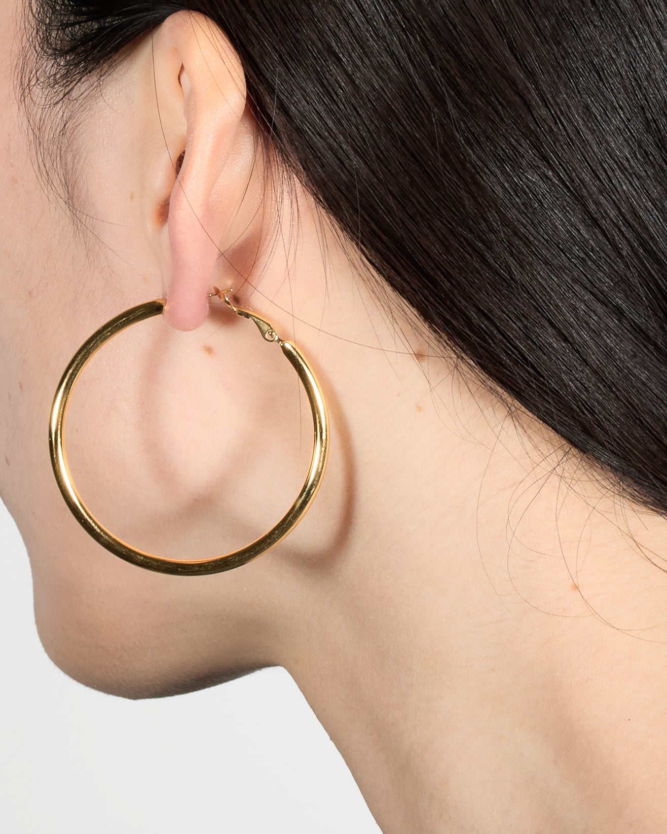 ベーシックフープピアス