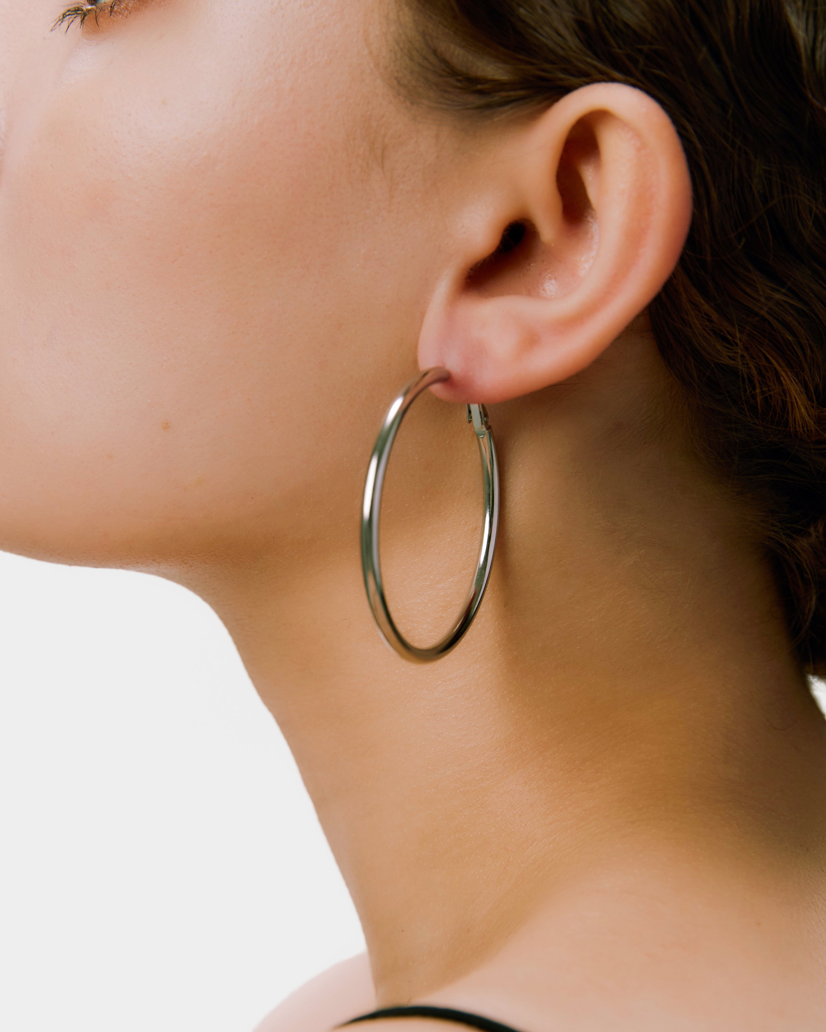 Basic Hoop Pierce - Silver