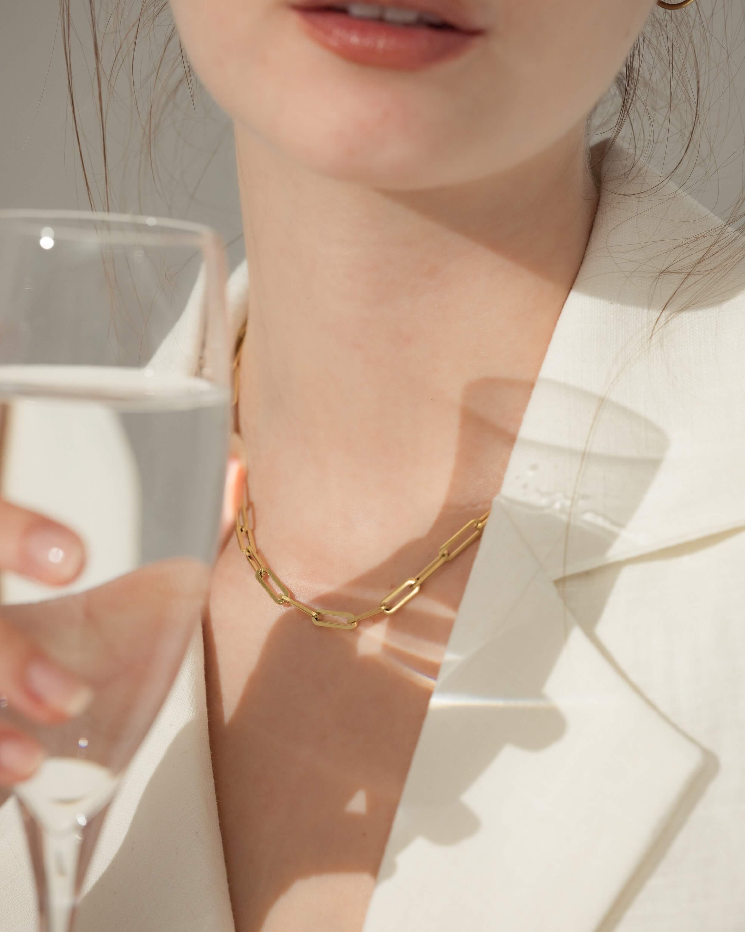 box chain necklace