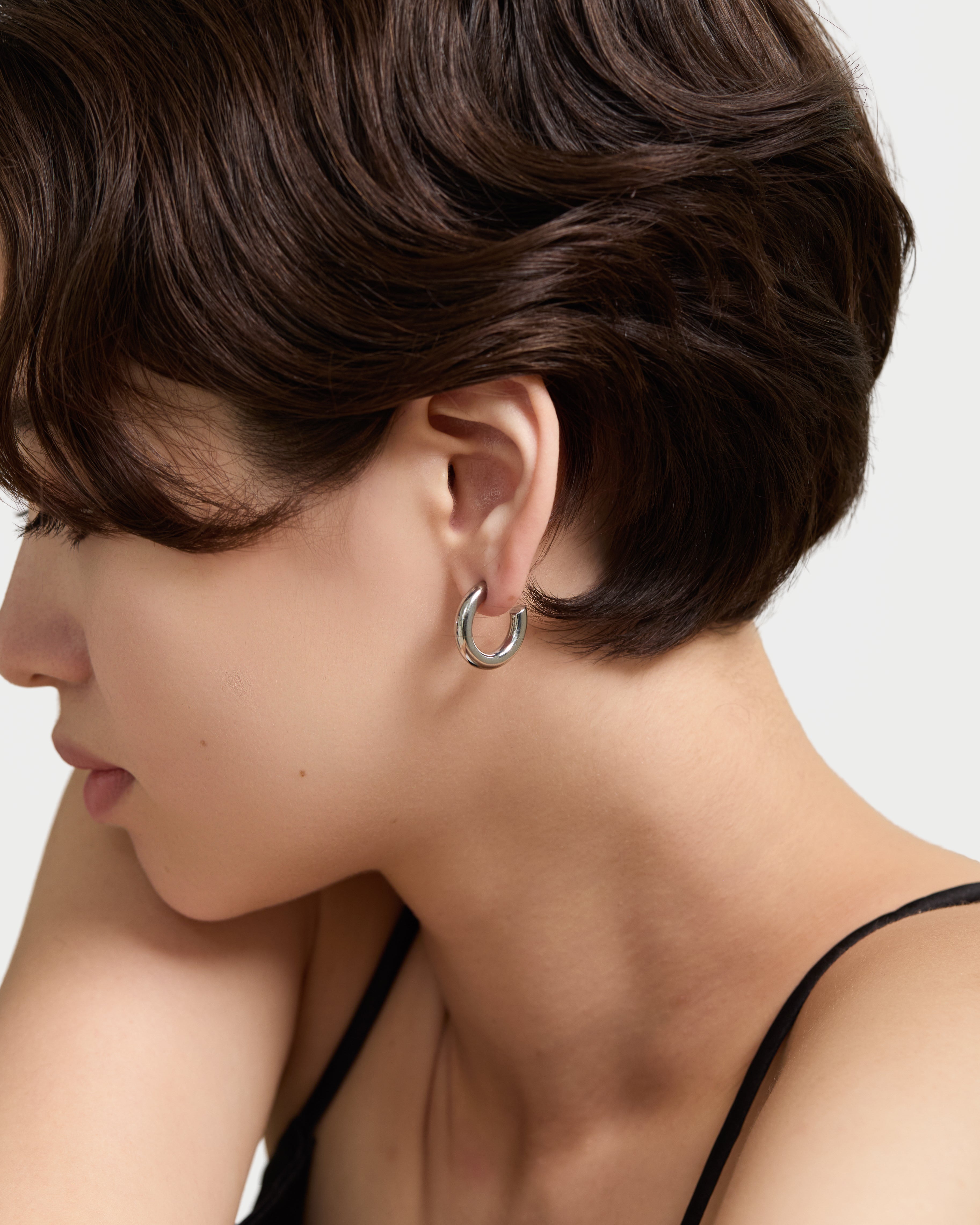 Classic Sea Studs - Silver