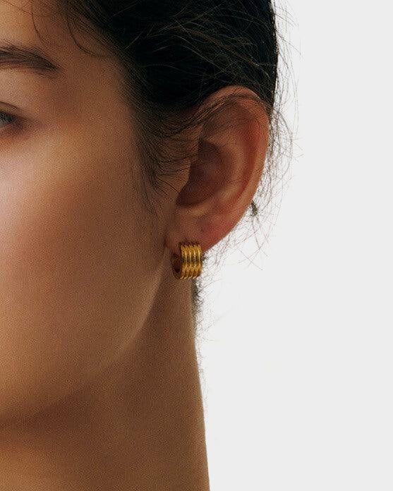 Compact Hoop Earrings