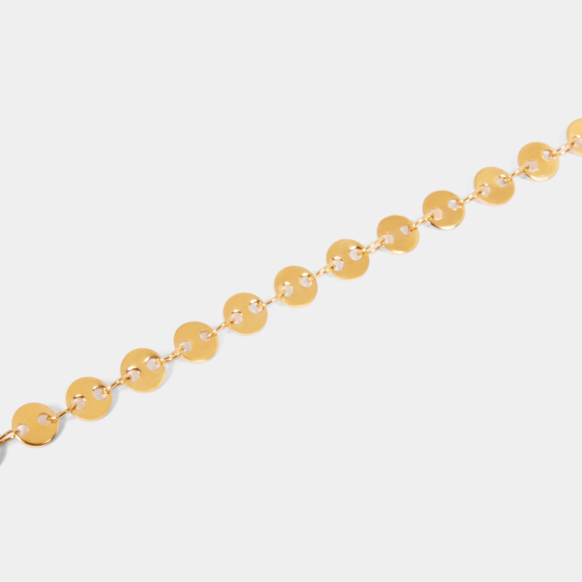 Dainty Disc Bracelet