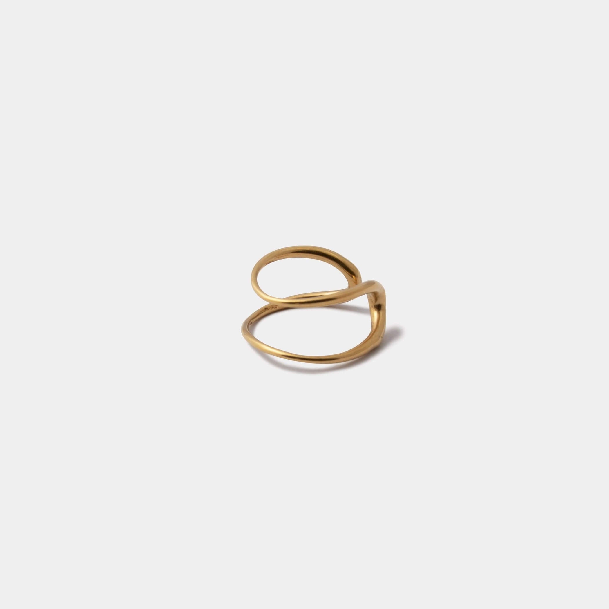 Faceted Hooked Ear Cuff