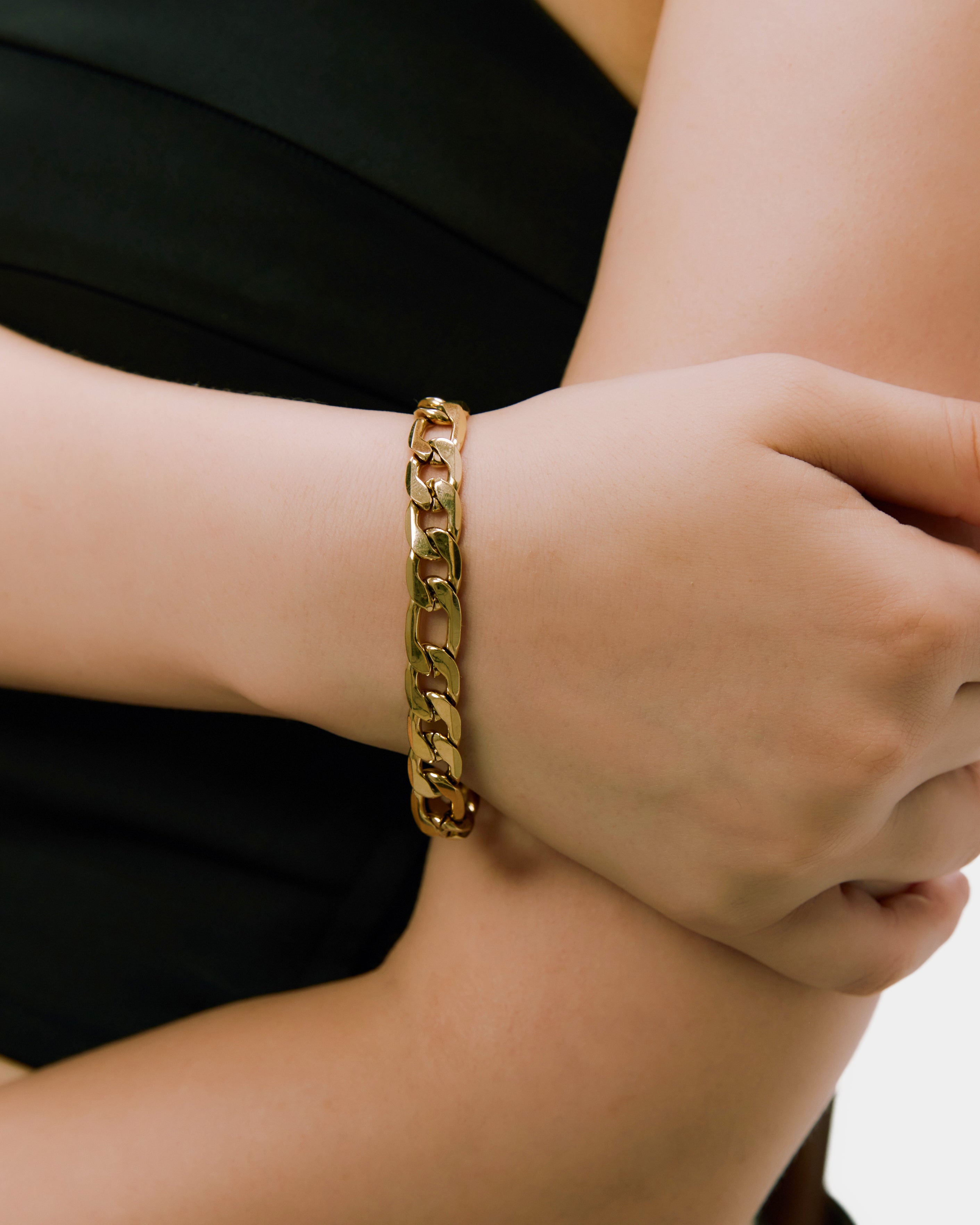 Figaro Chain Bracelet