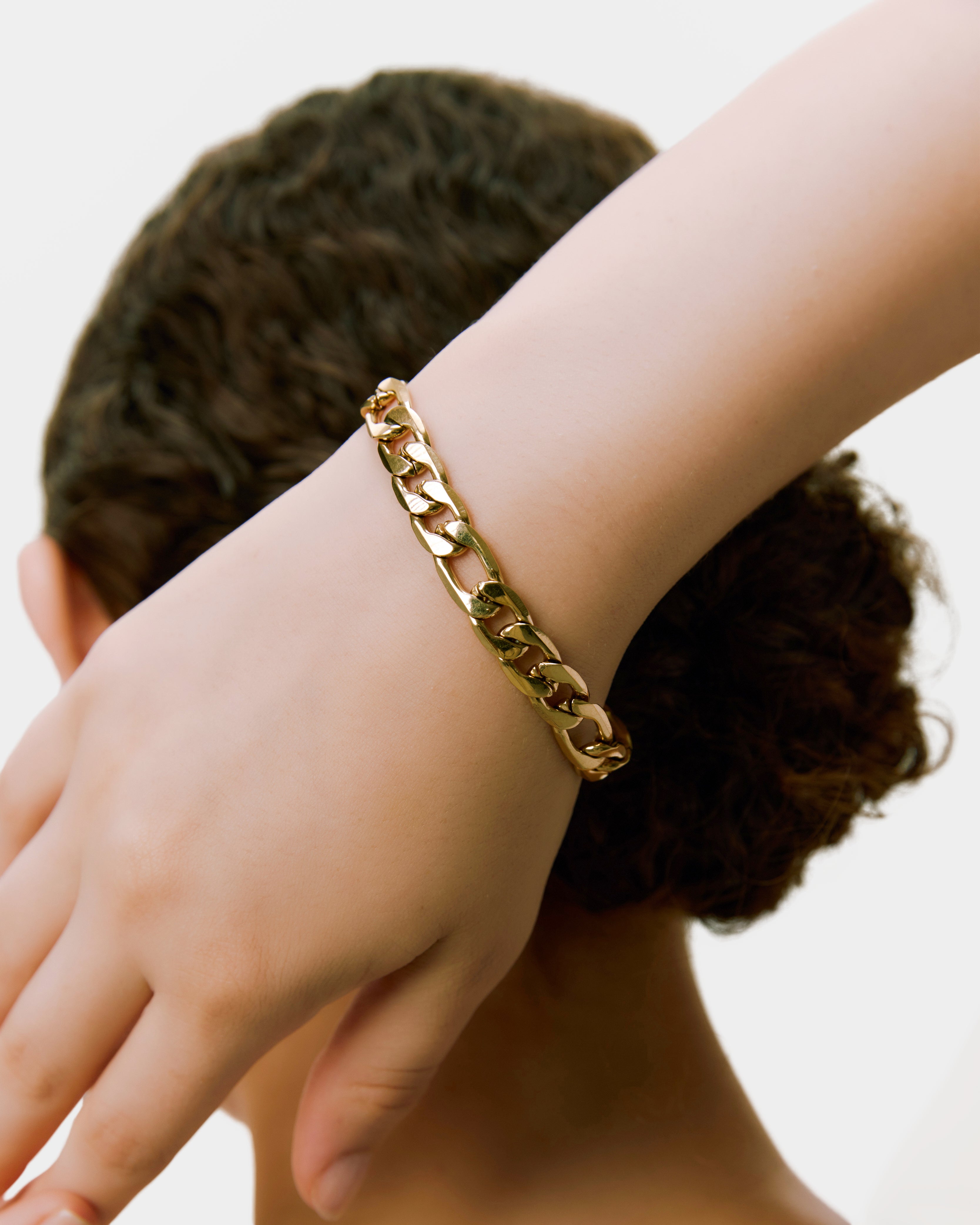 Figaro Chain Bracelet