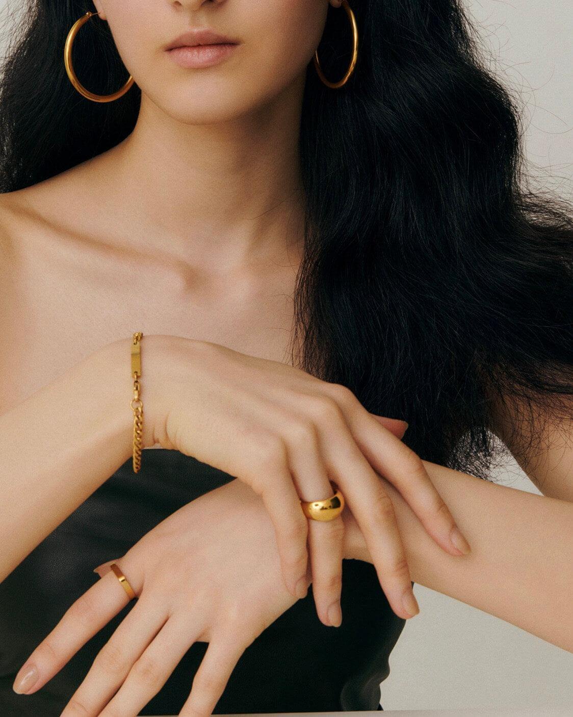 Flat Line Ring