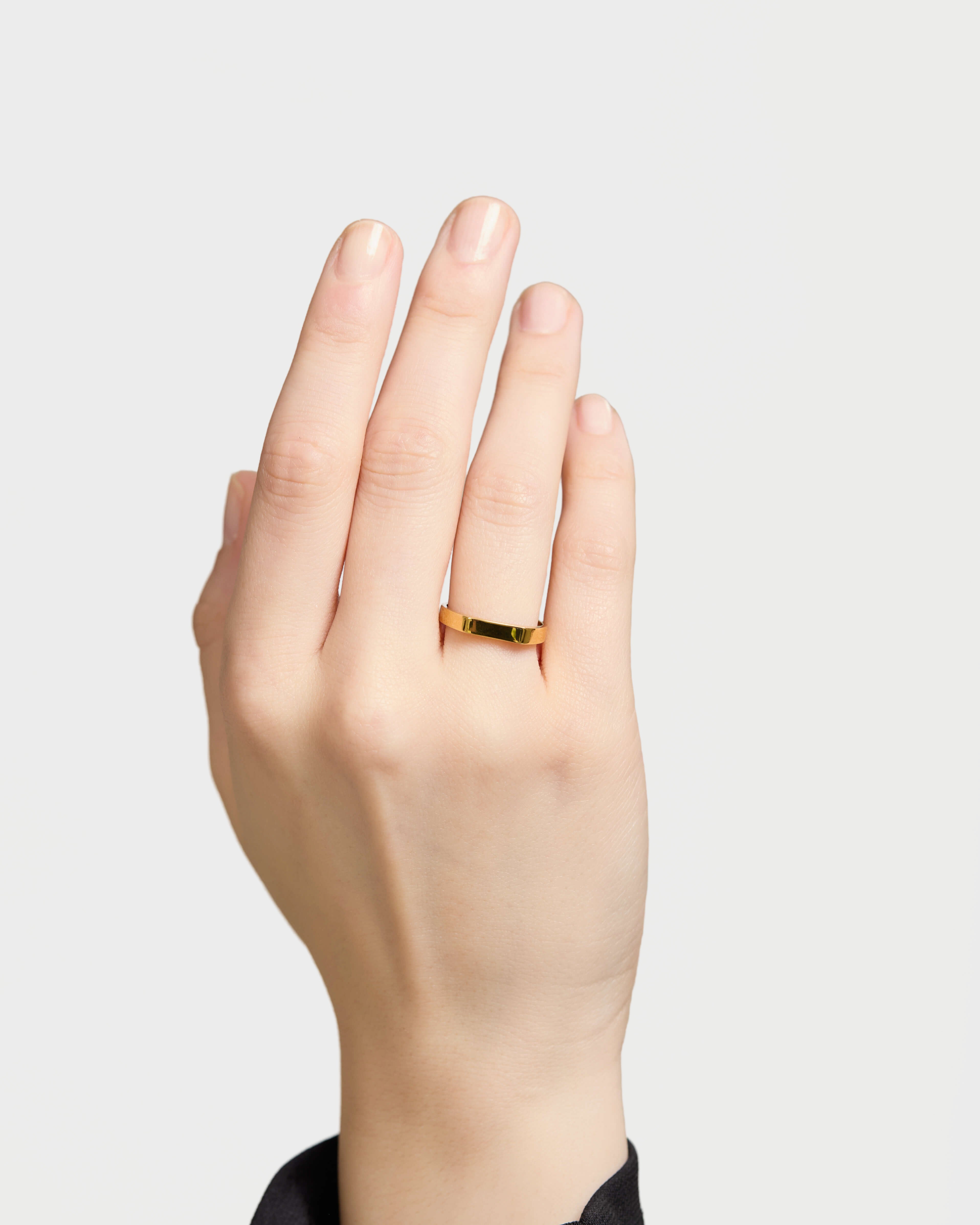 Flat Line Ring