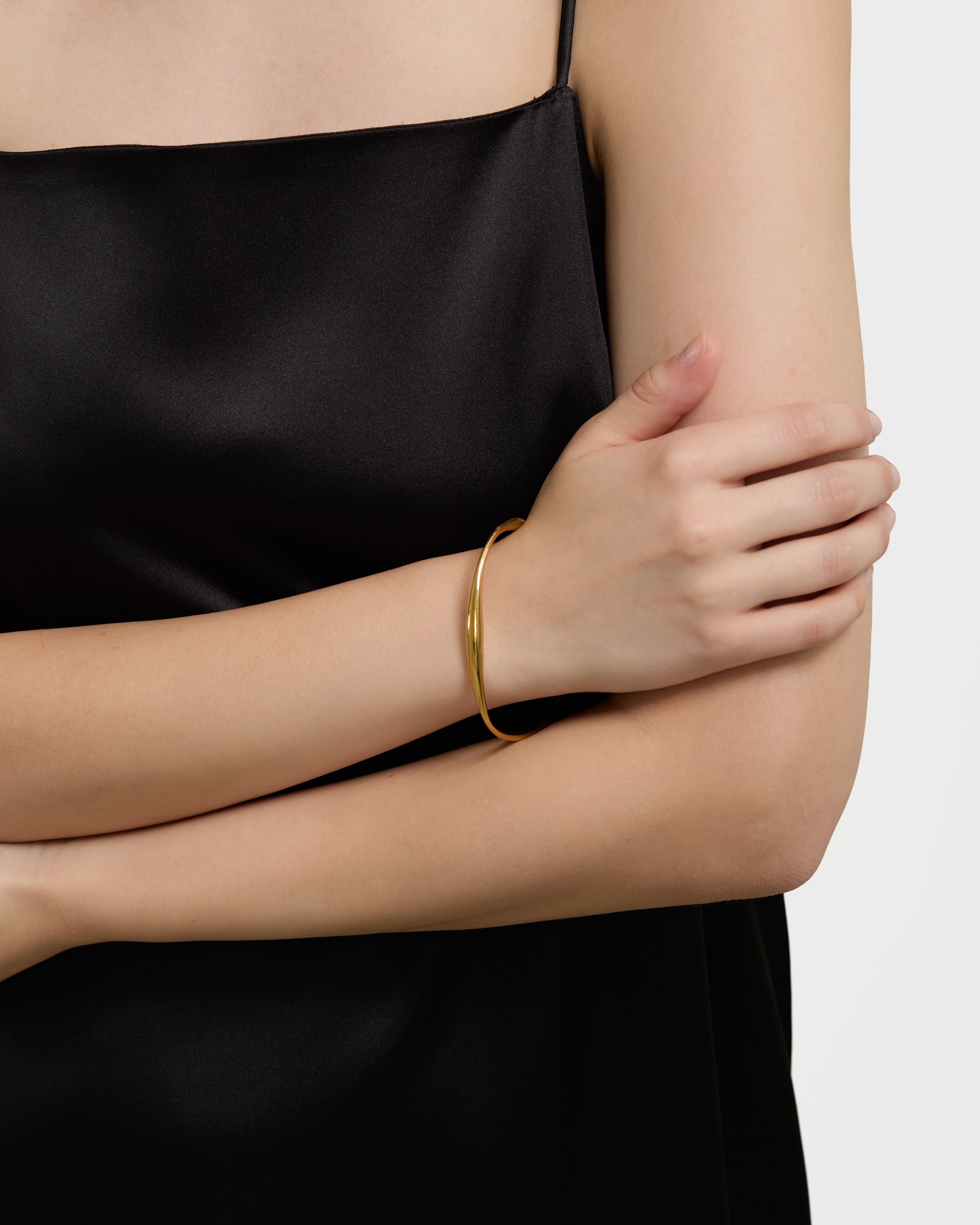 Mod Square Open Bangle