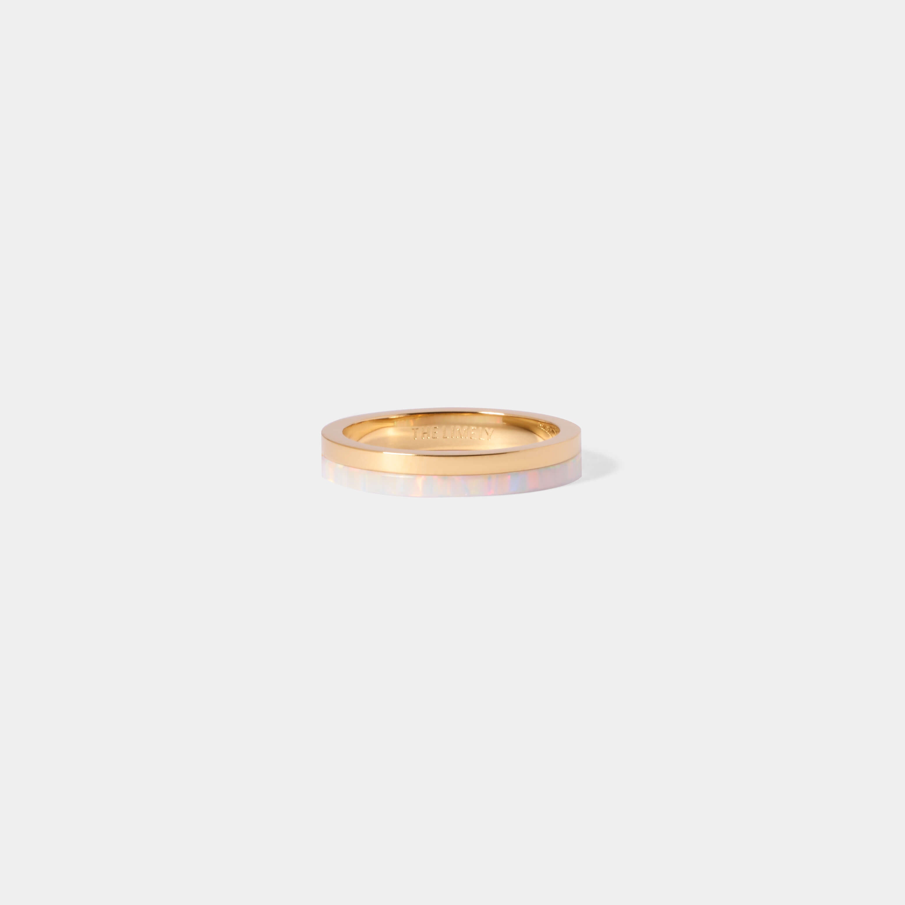 opal plate ring