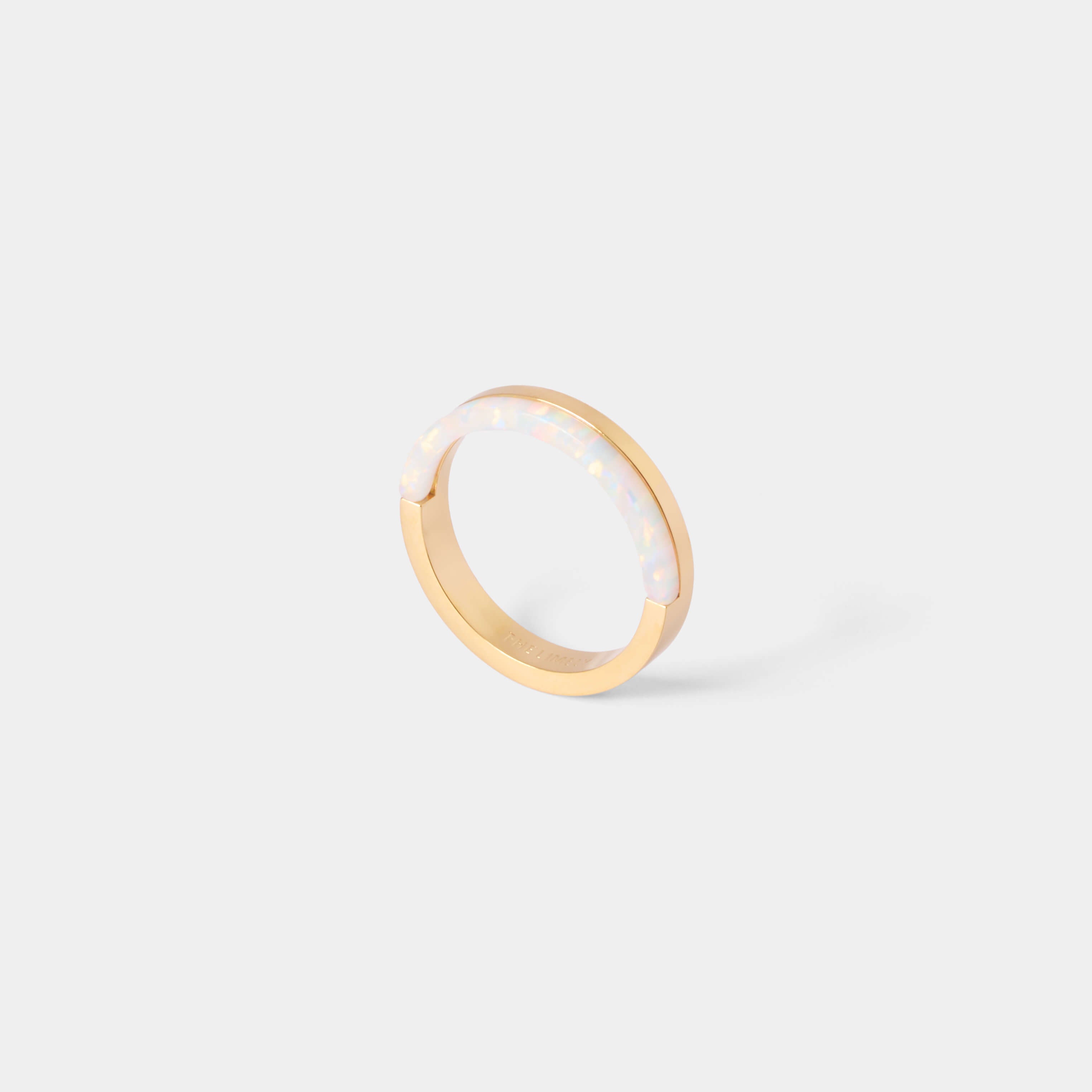 opal plate ring