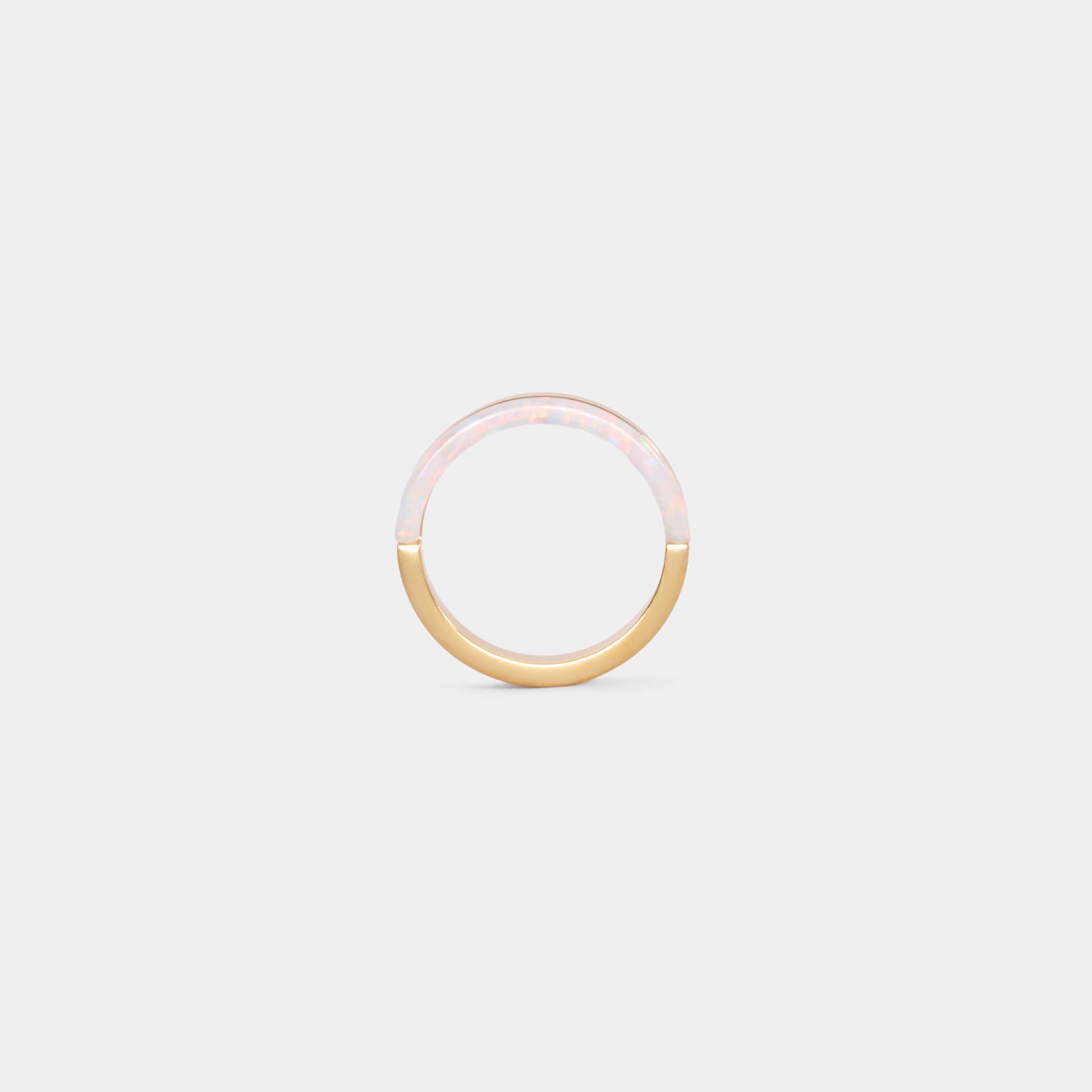 opal plate ring