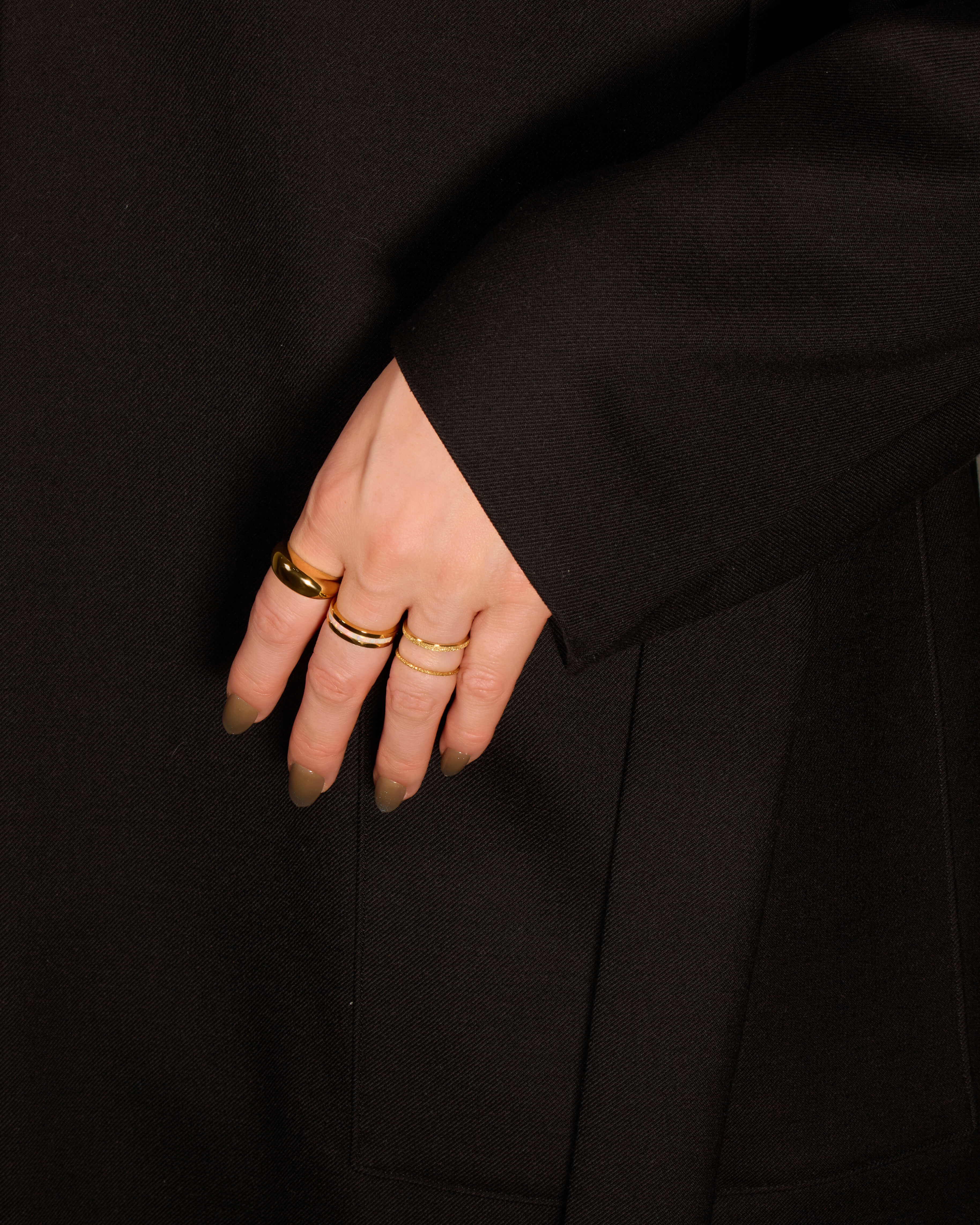 opal plate ring