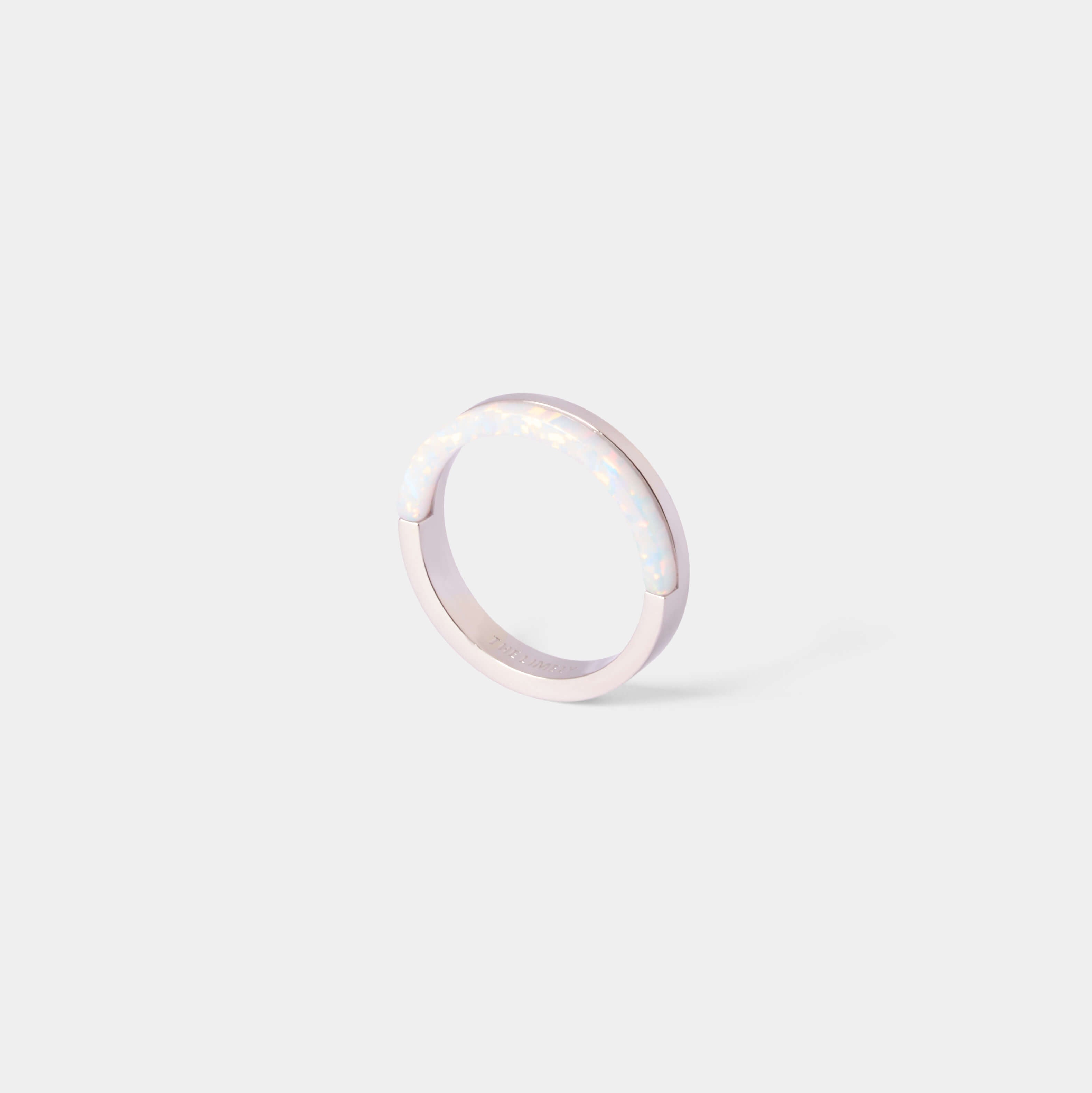 opal plate ring