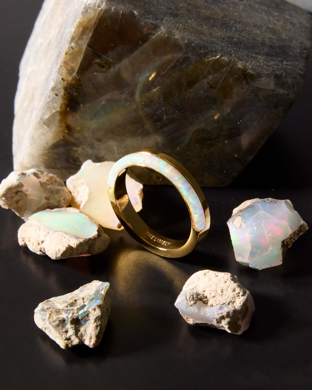 Opal Plate Ring