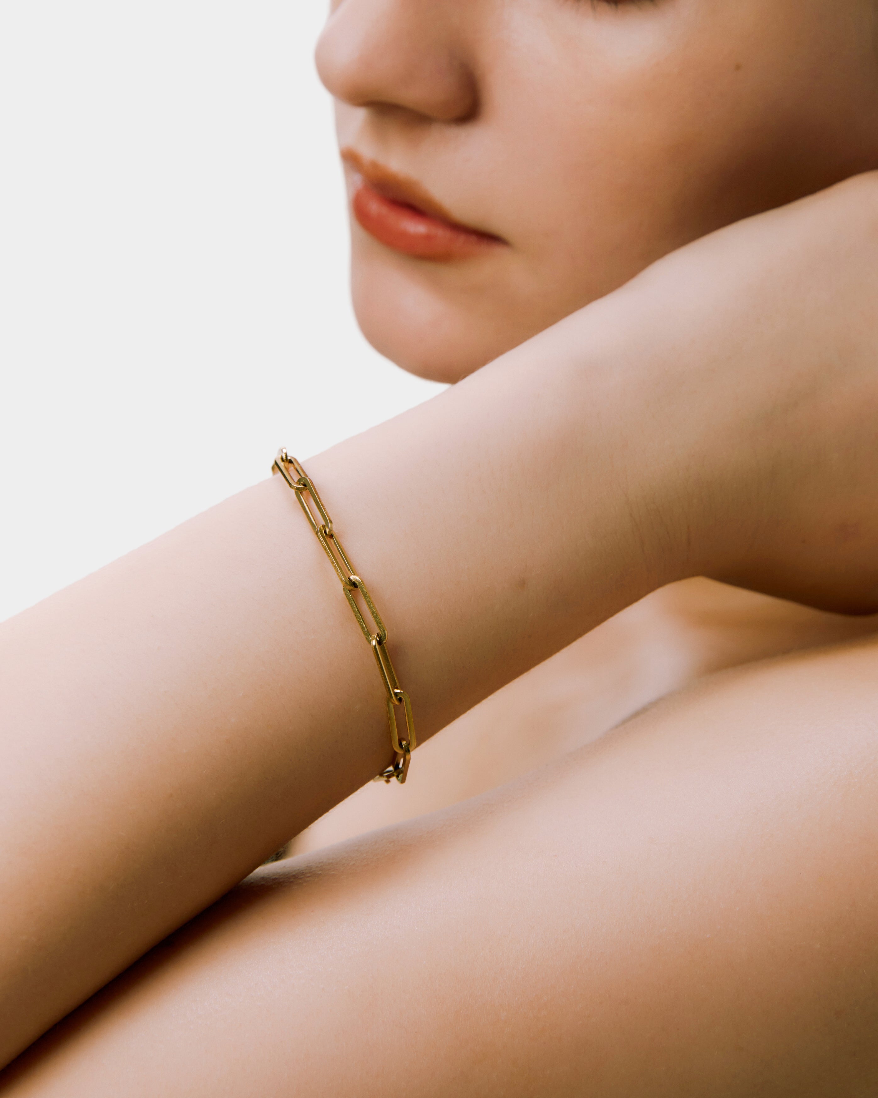 box chain bracelet