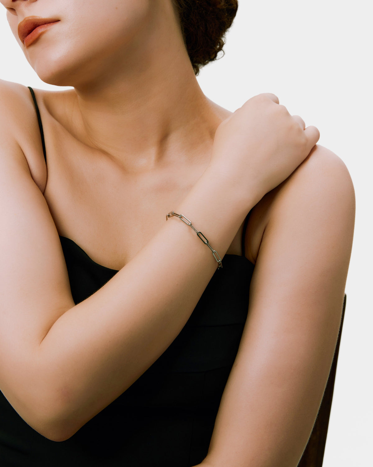 Box Chain Bracelet - Silver
