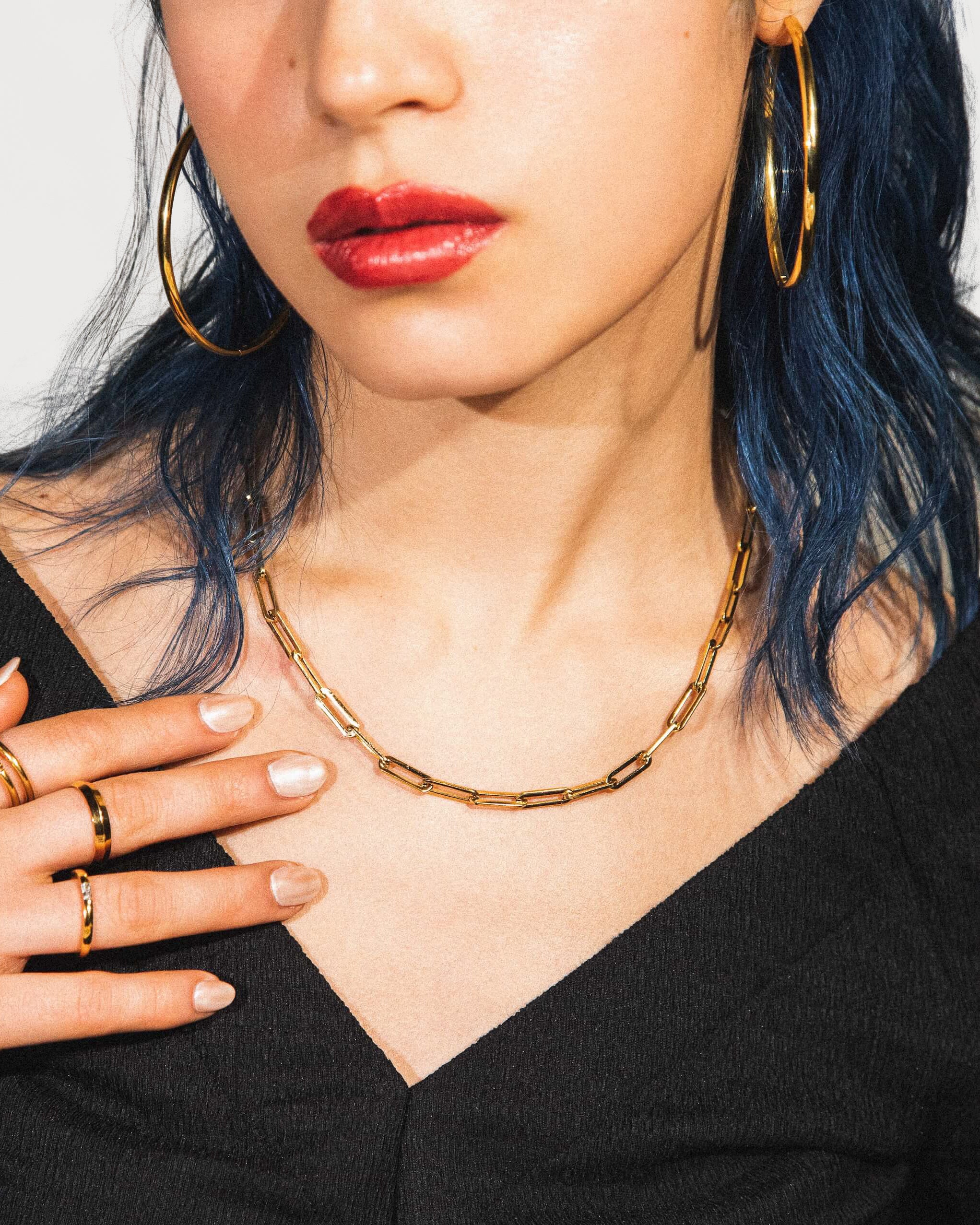 box chain necklace