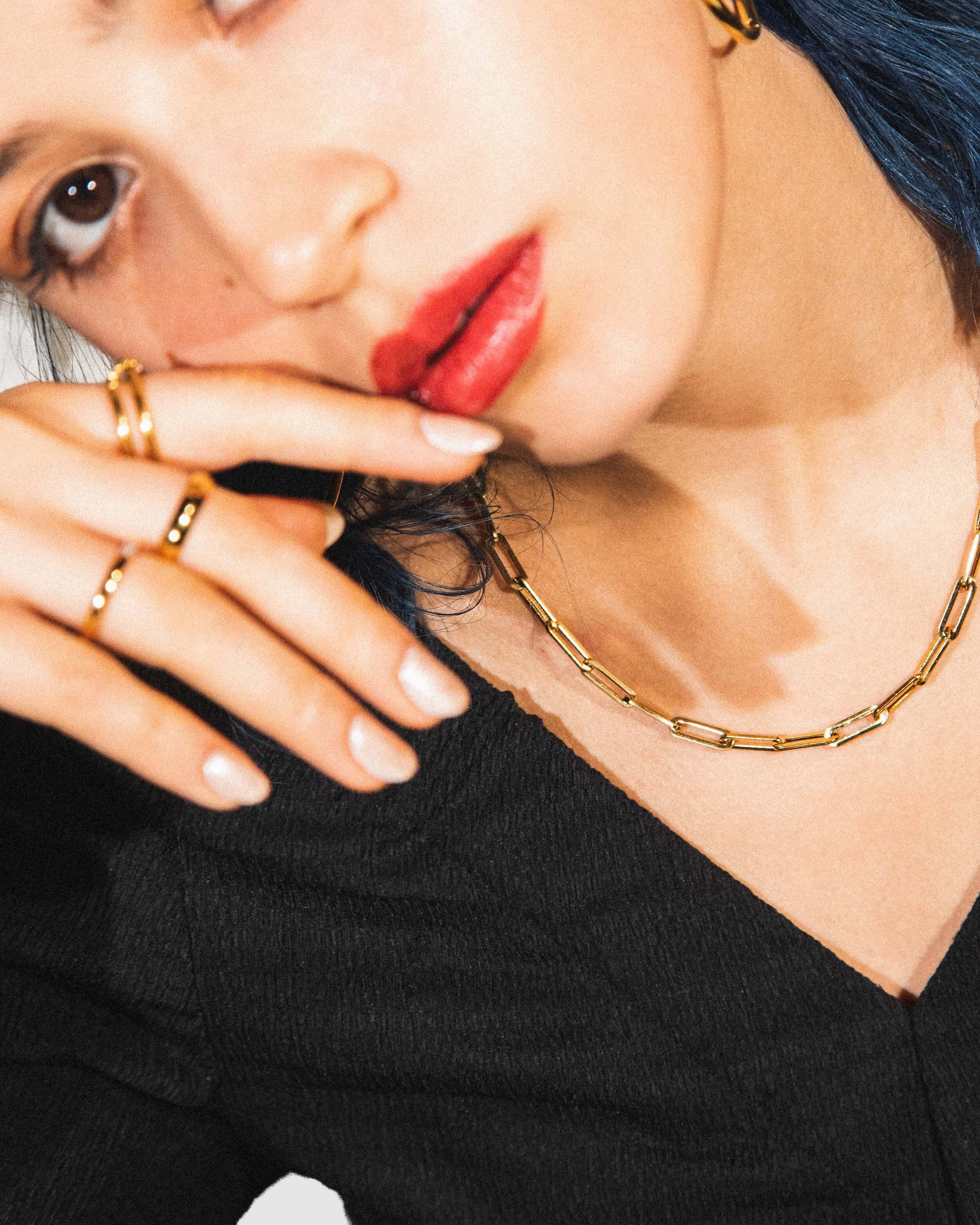 box chain necklace