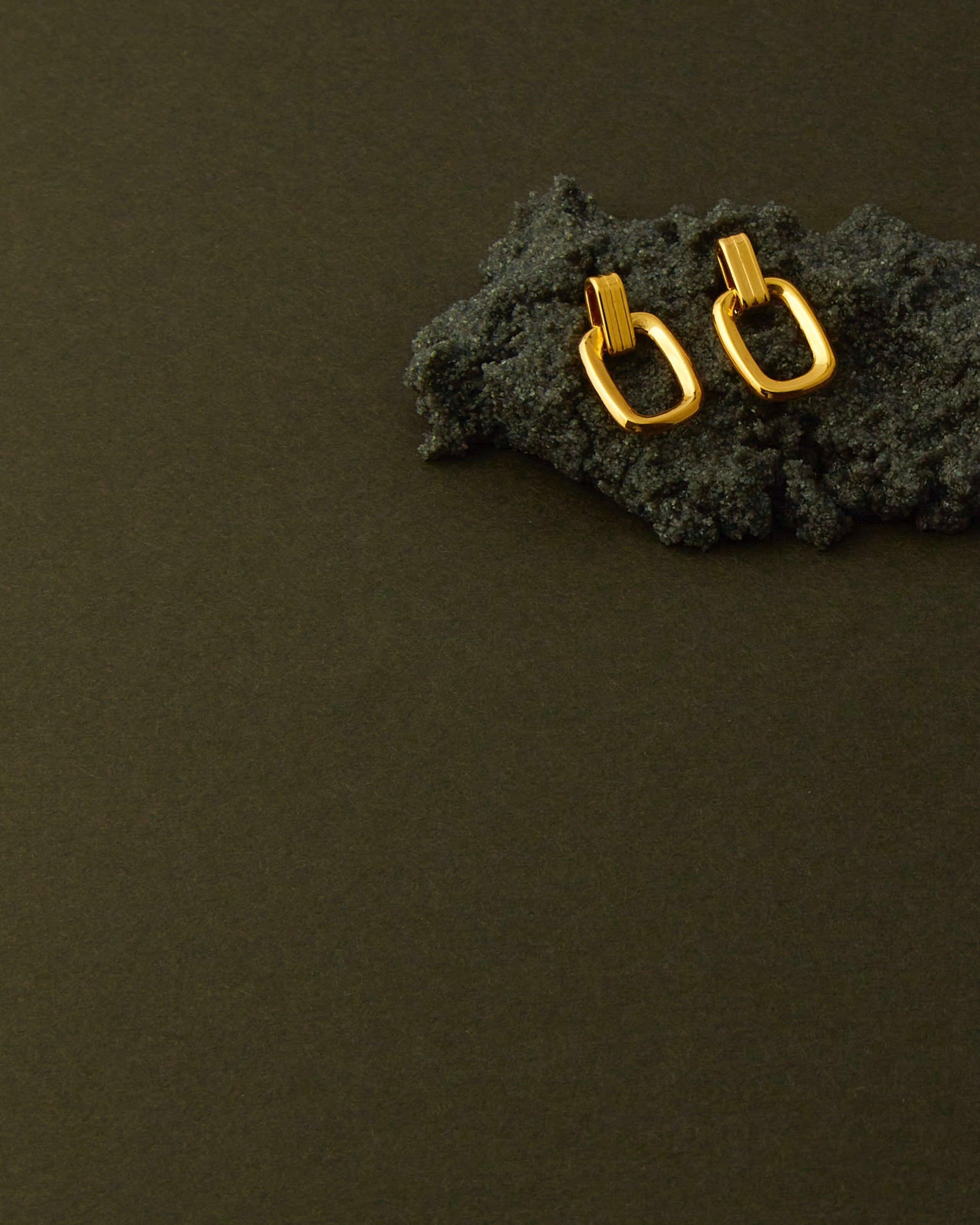 Rectangle Earrings