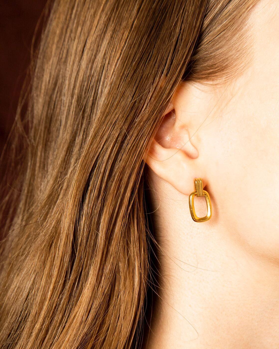Rectangle Earrings
