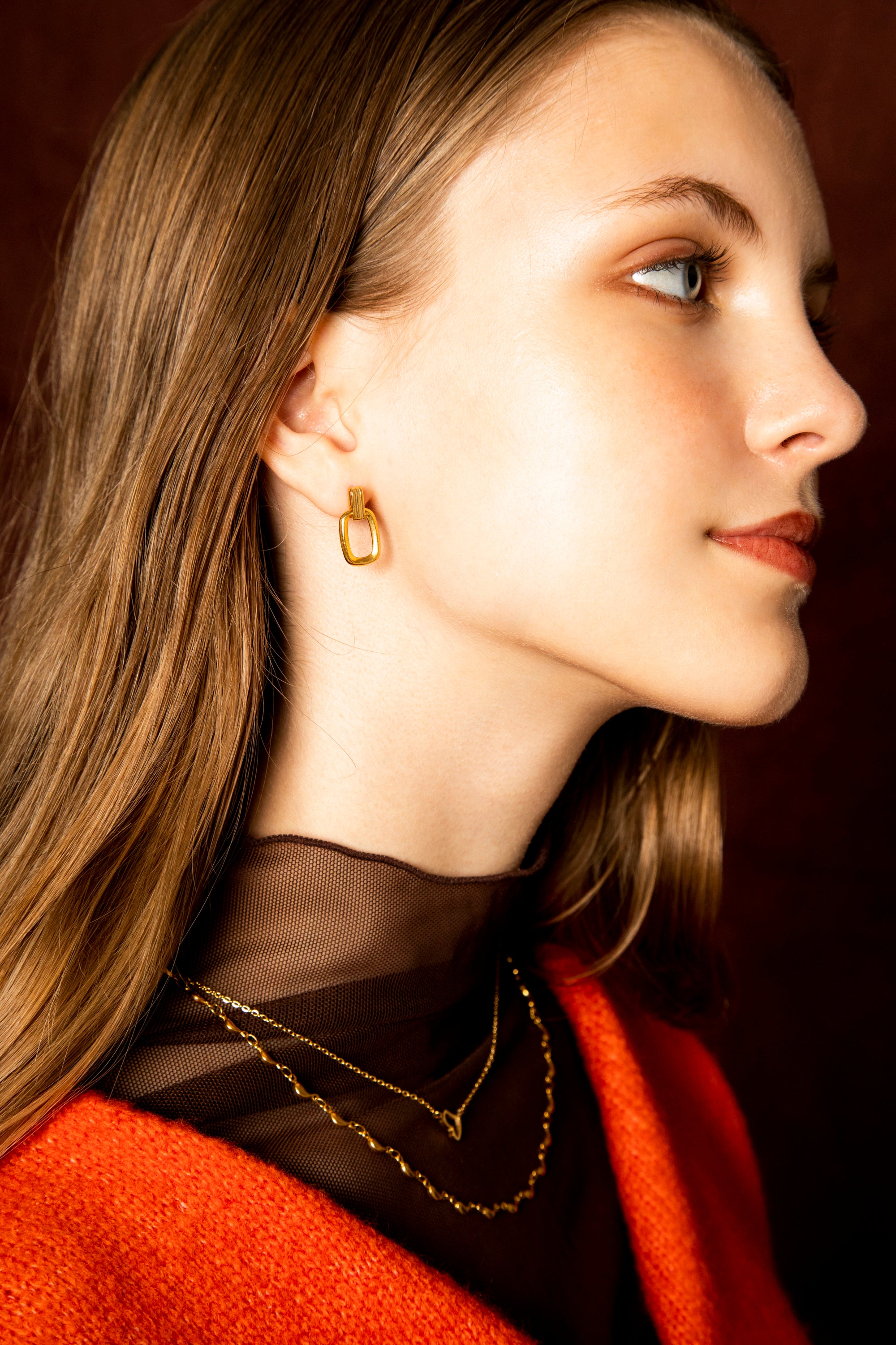 Rectangle Earrings