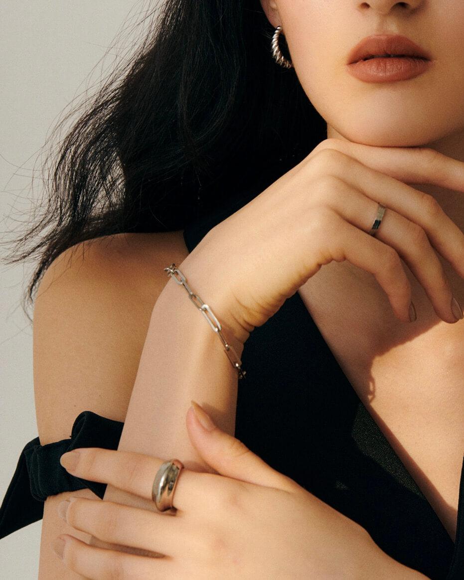 Ripples Ring - Silver
