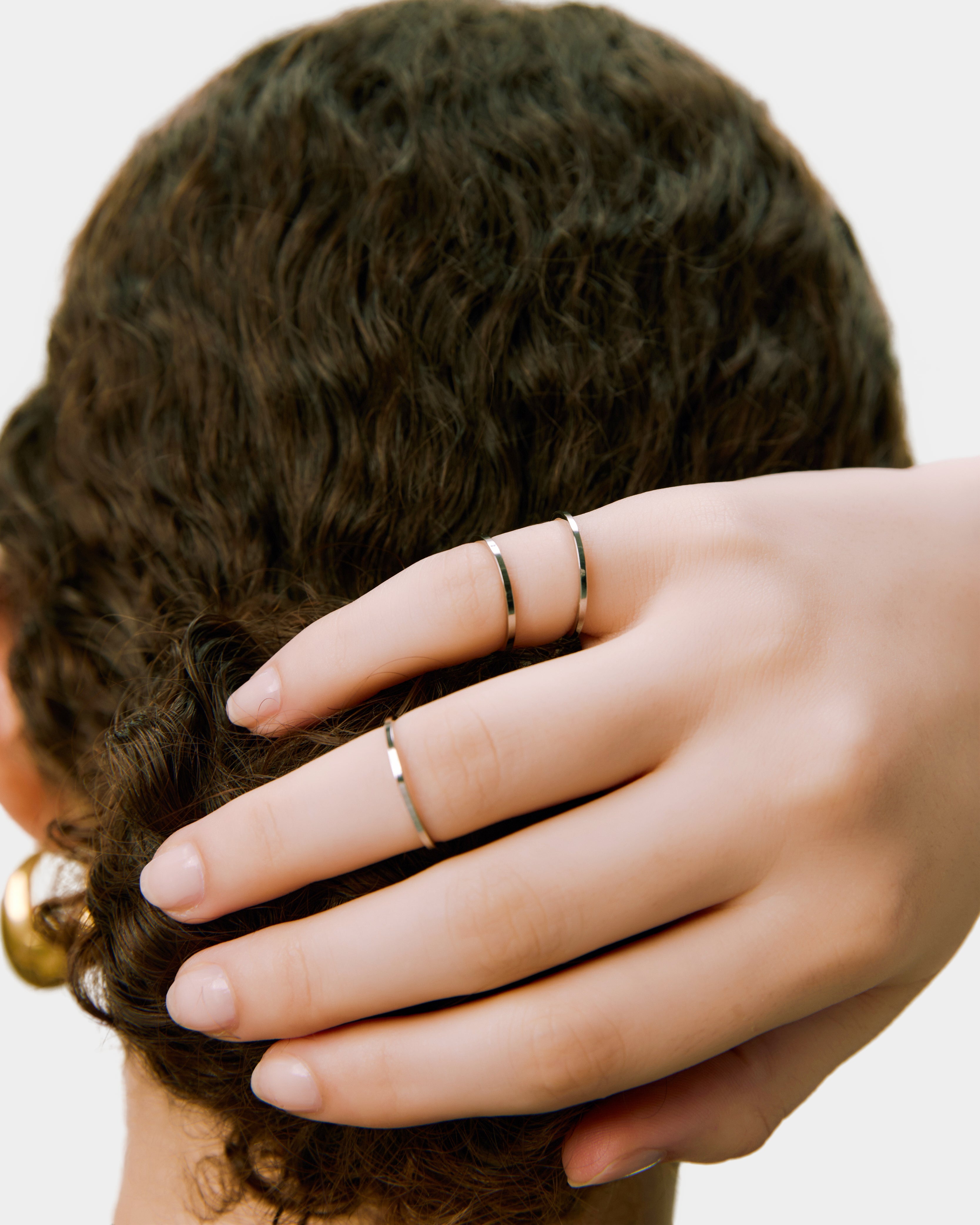 Ripples Ring - Silver