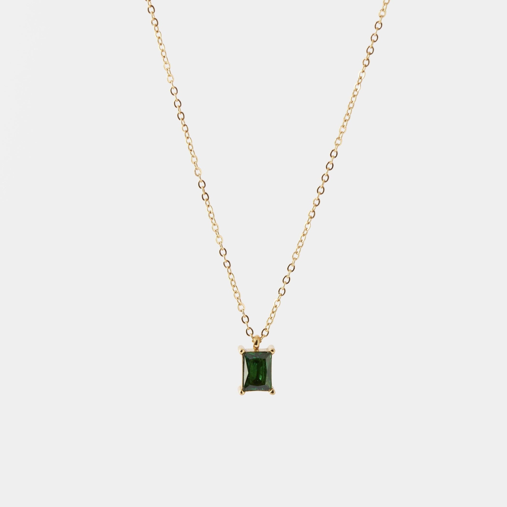 Simple Stone Necklace