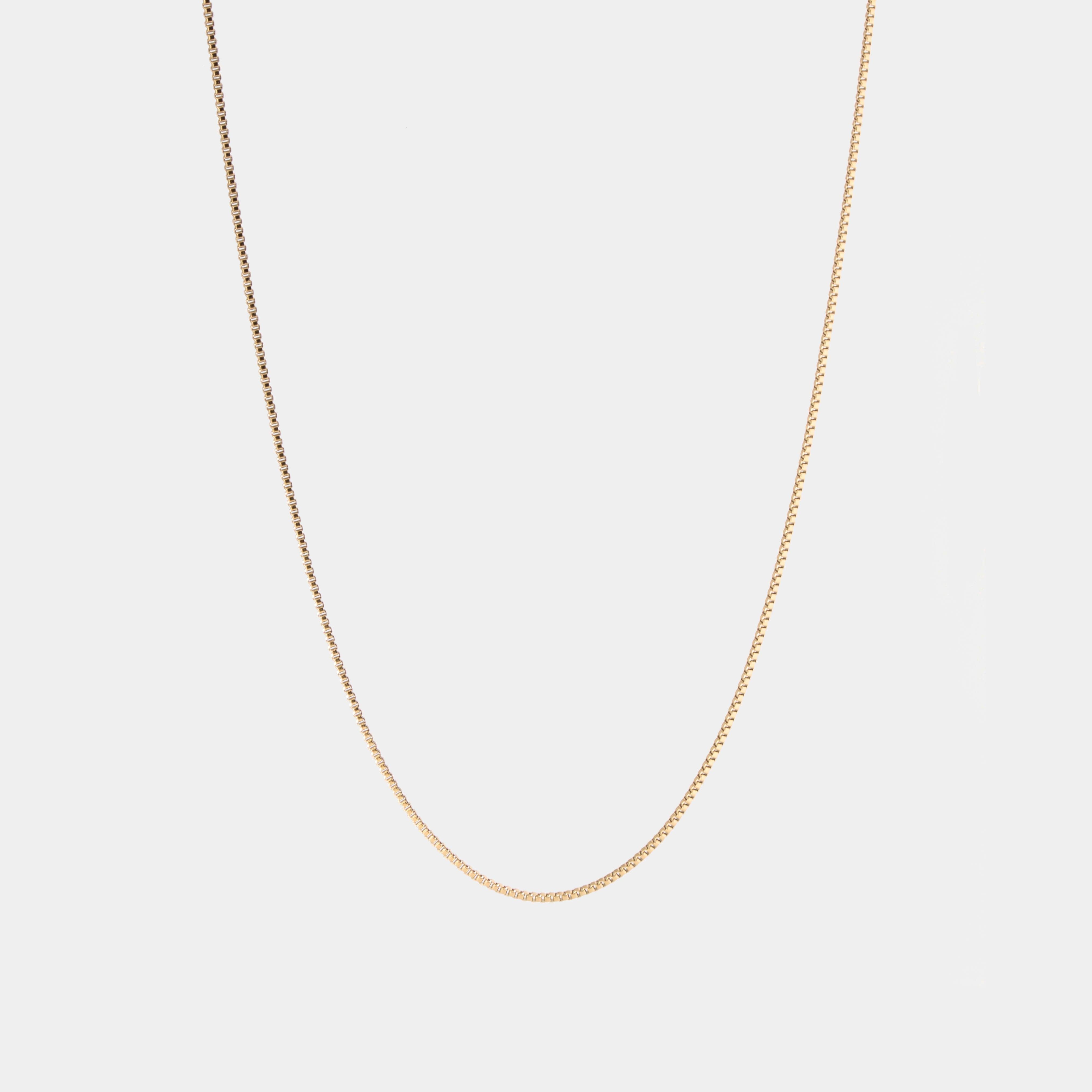 Slim Venetian Chain Necklace