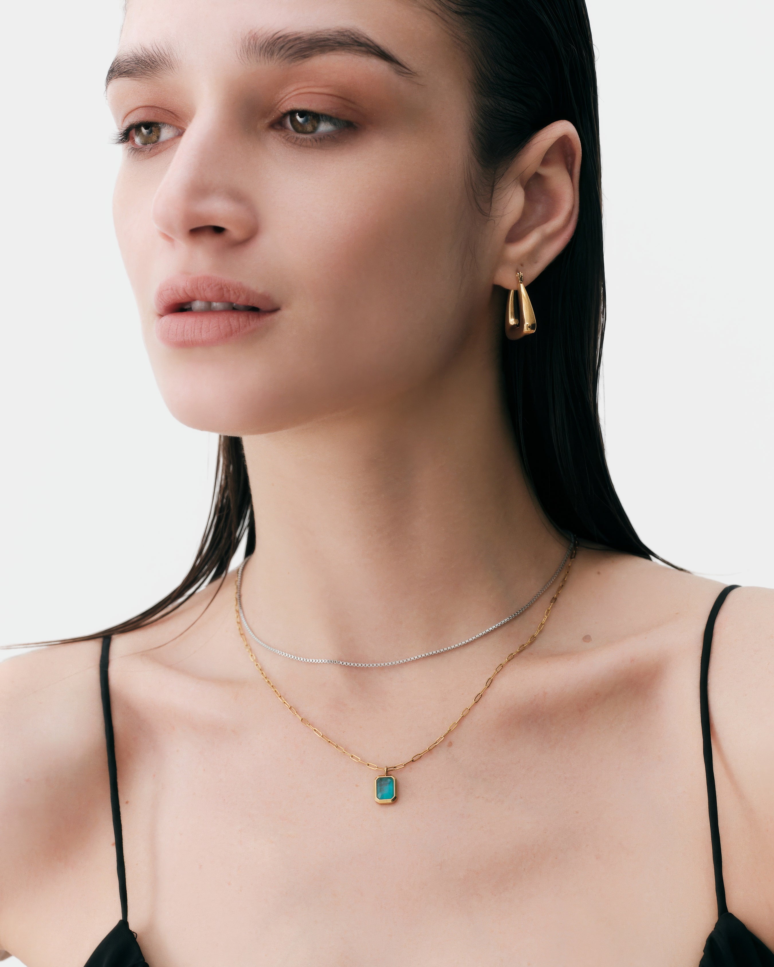 Slim Venetian Chain Necklace