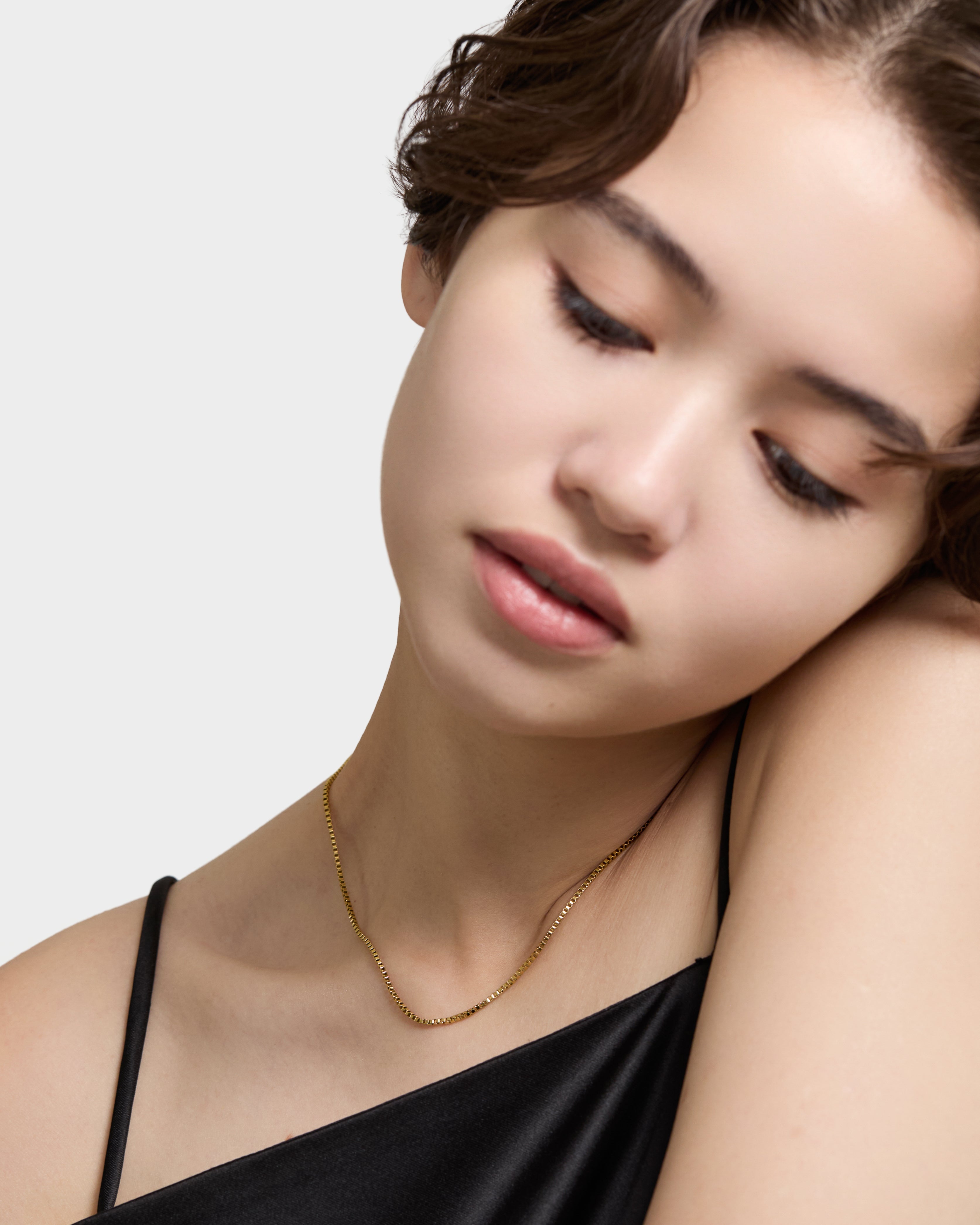 Slim Venetian Chain Necklace