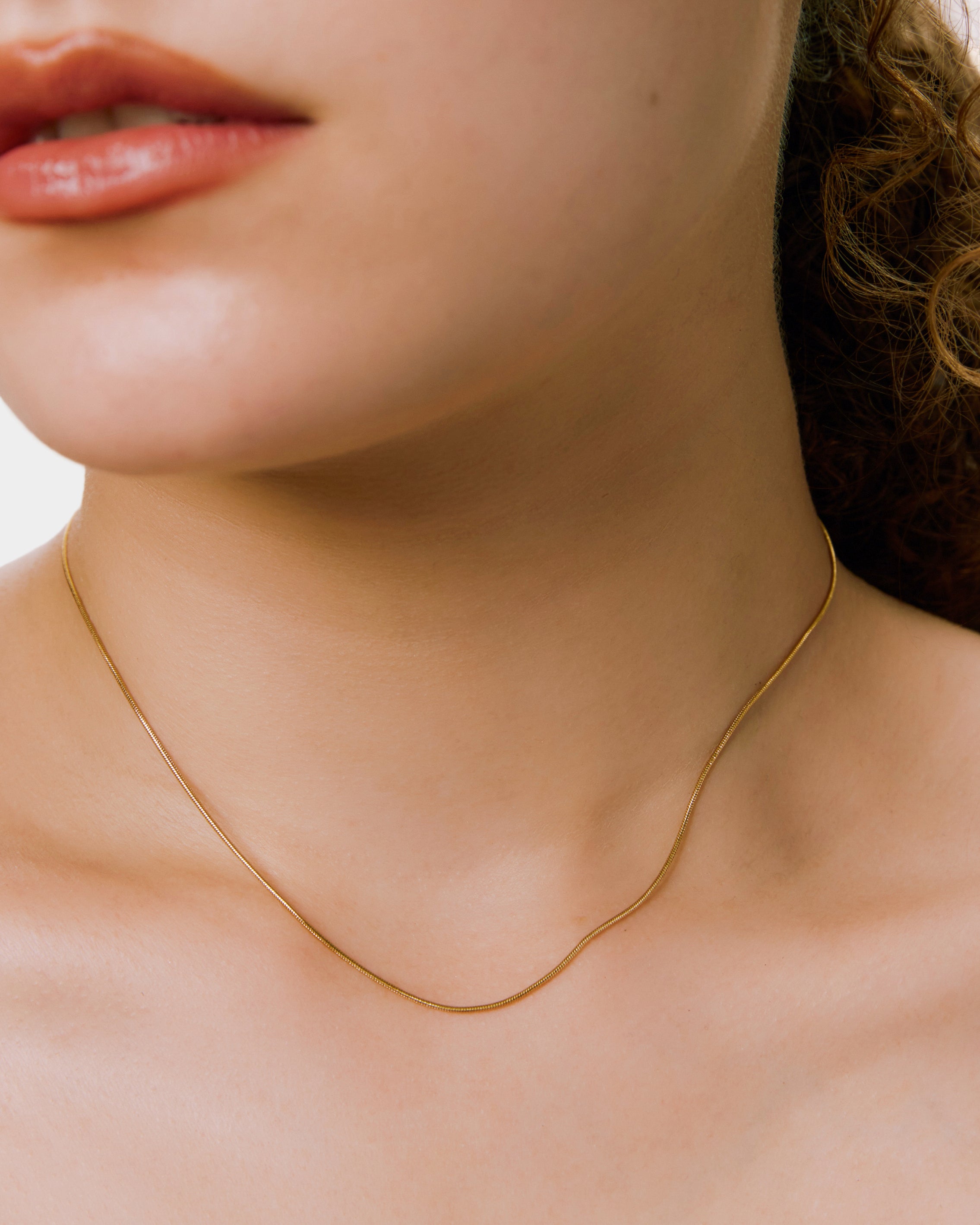 snake chain necklace