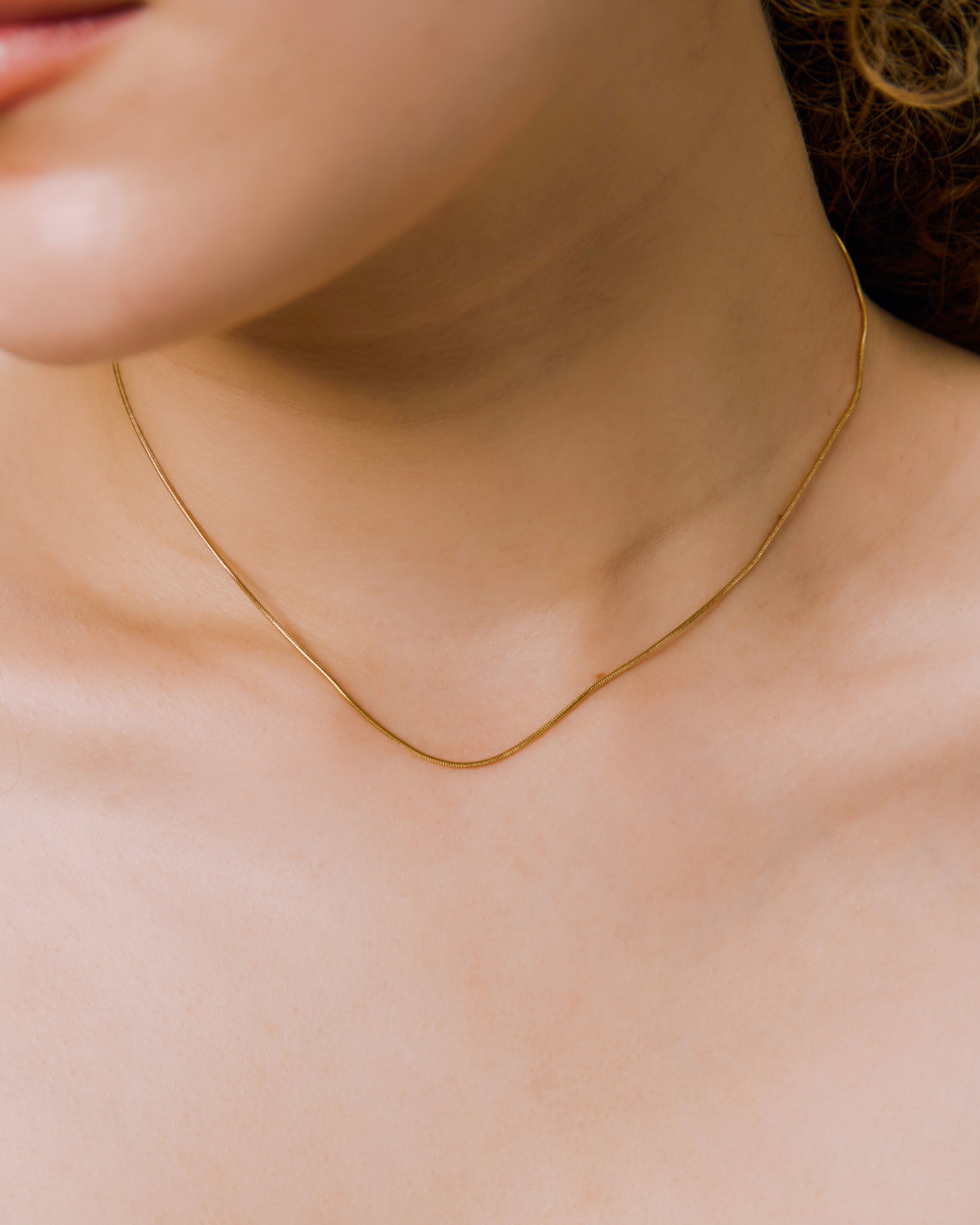 snake chain necklace