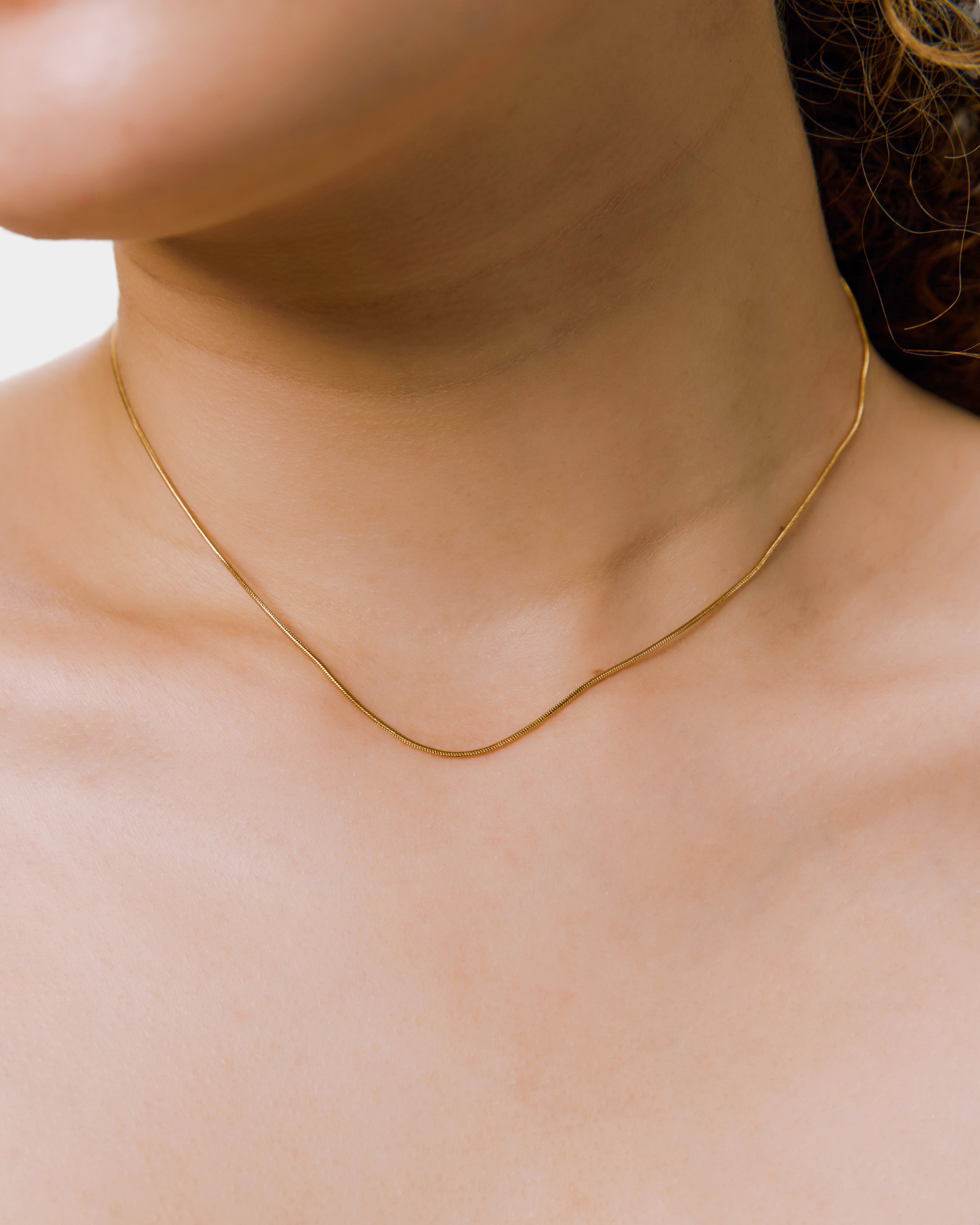 snake chain necklace