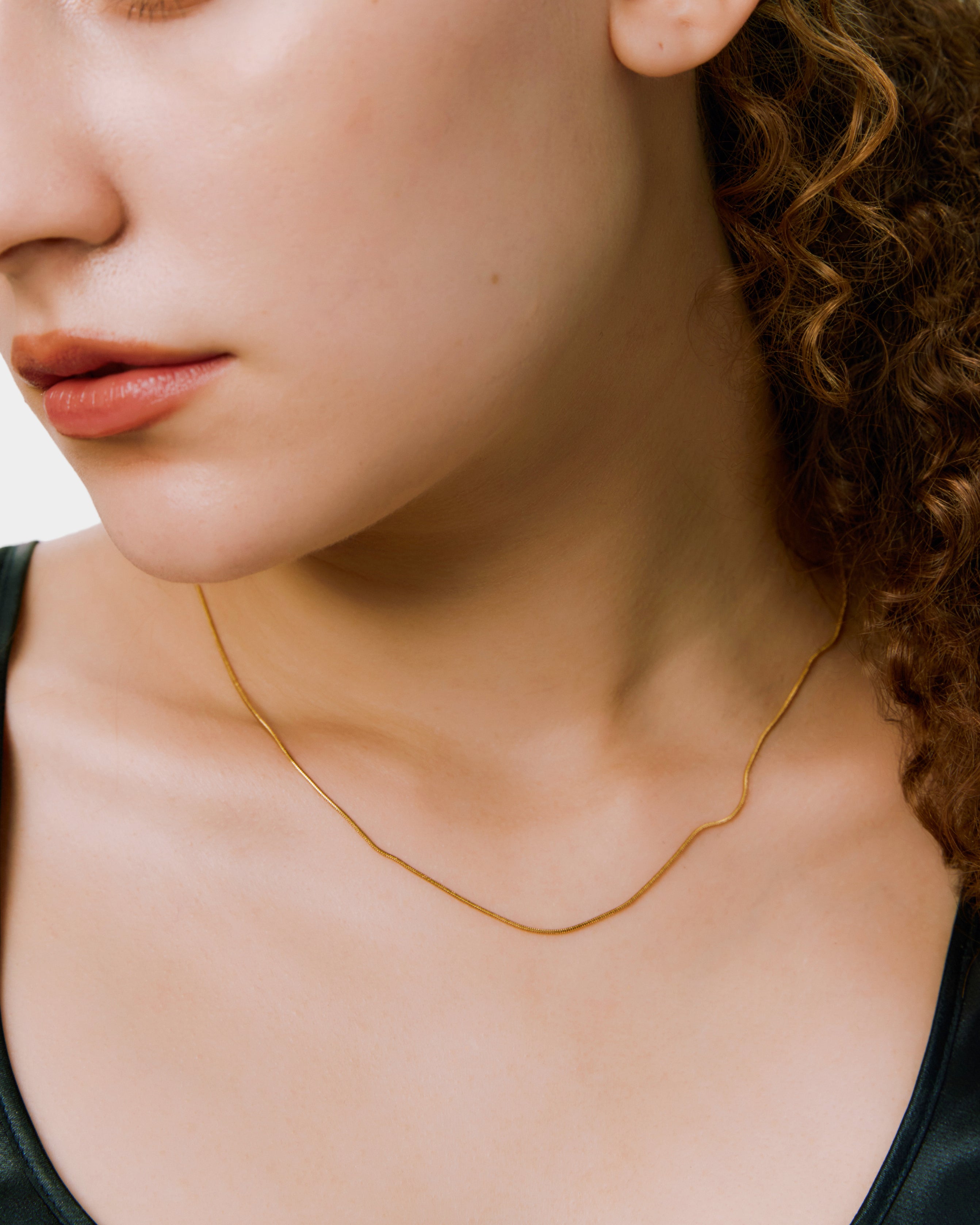 snake chain necklace