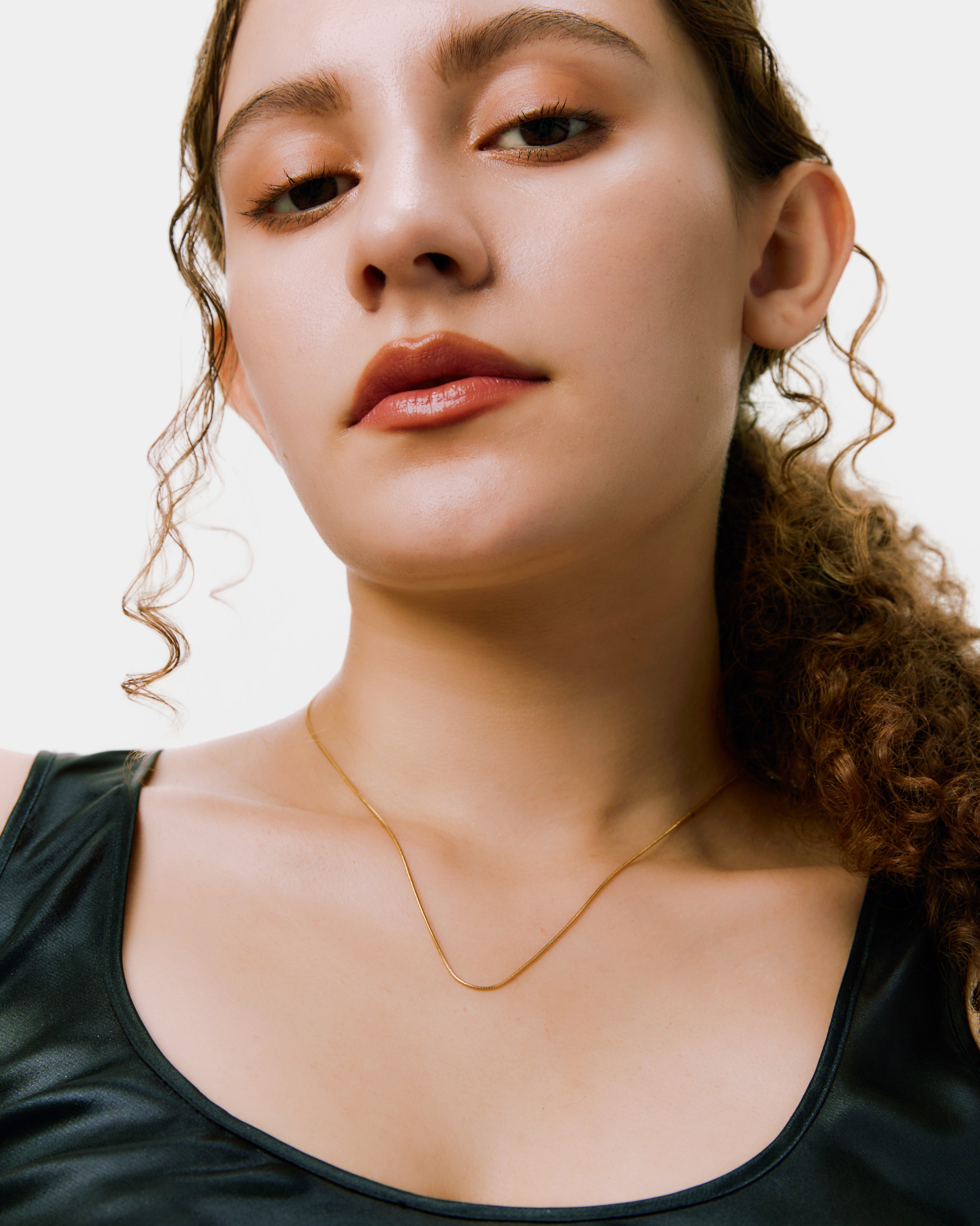 snake chain necklace