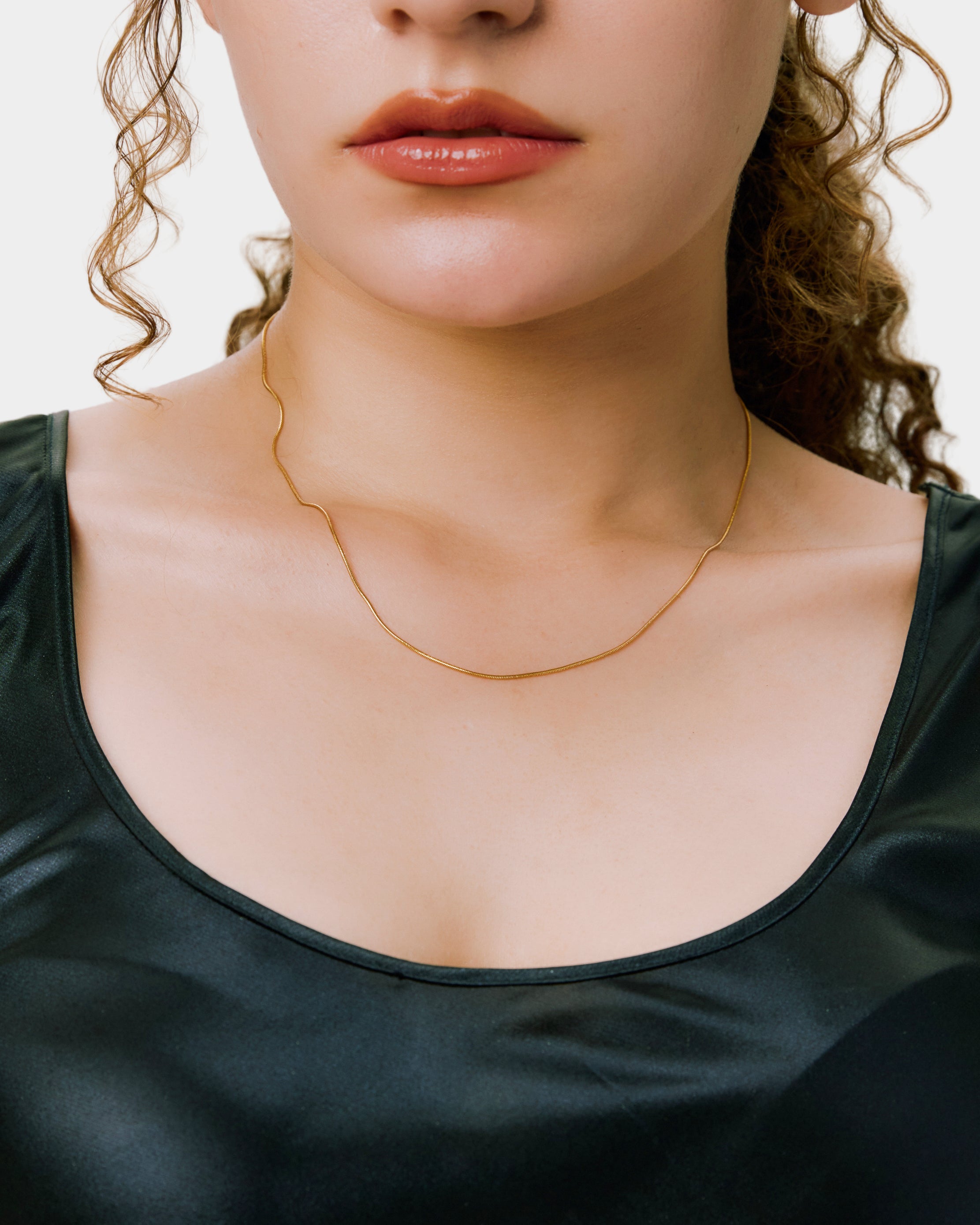 snake chain necklace