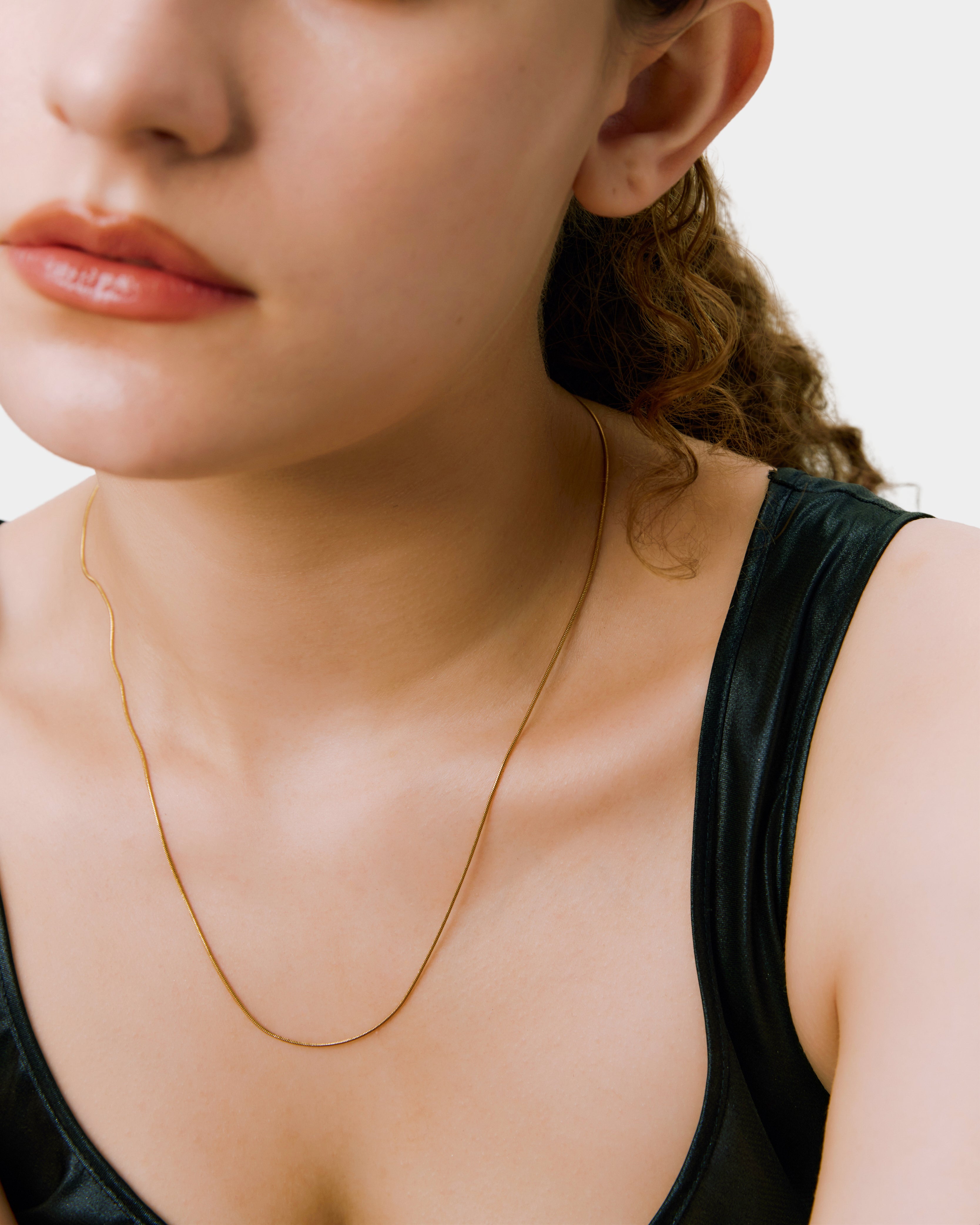 snake chain necklace