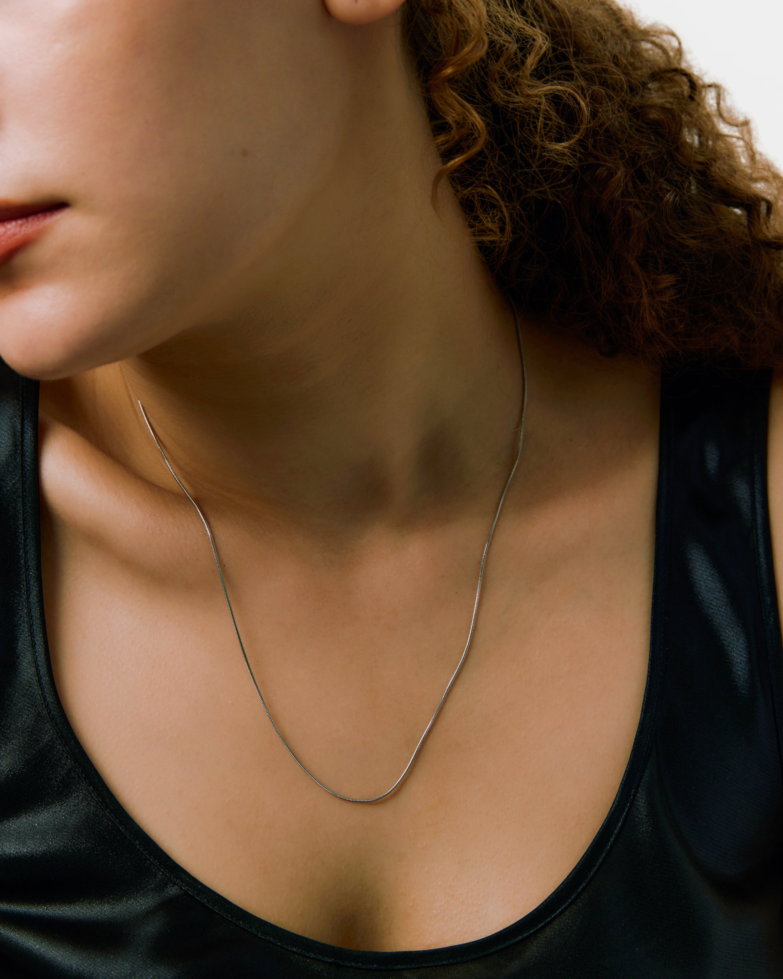 snake chain necklace