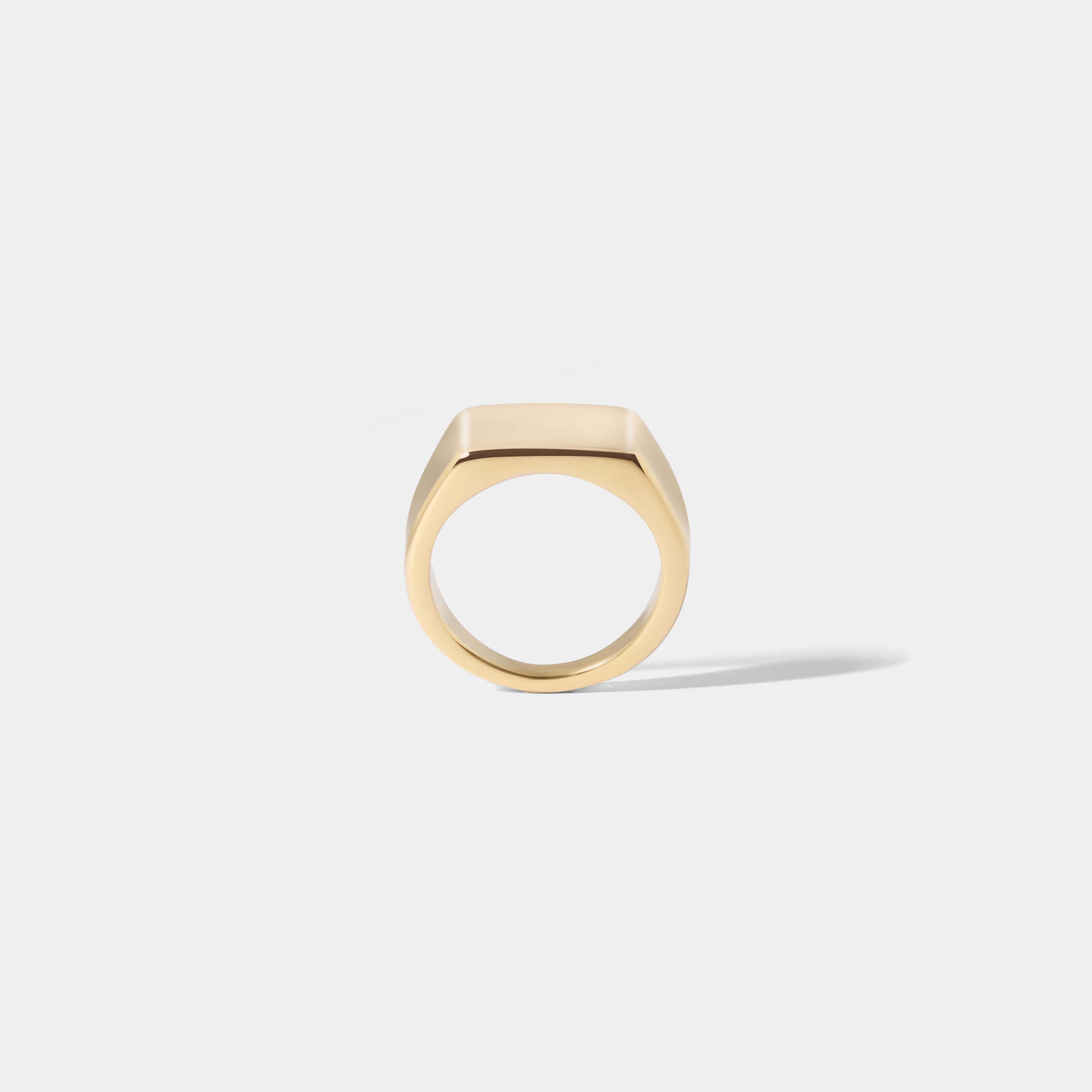 Square stamp ring