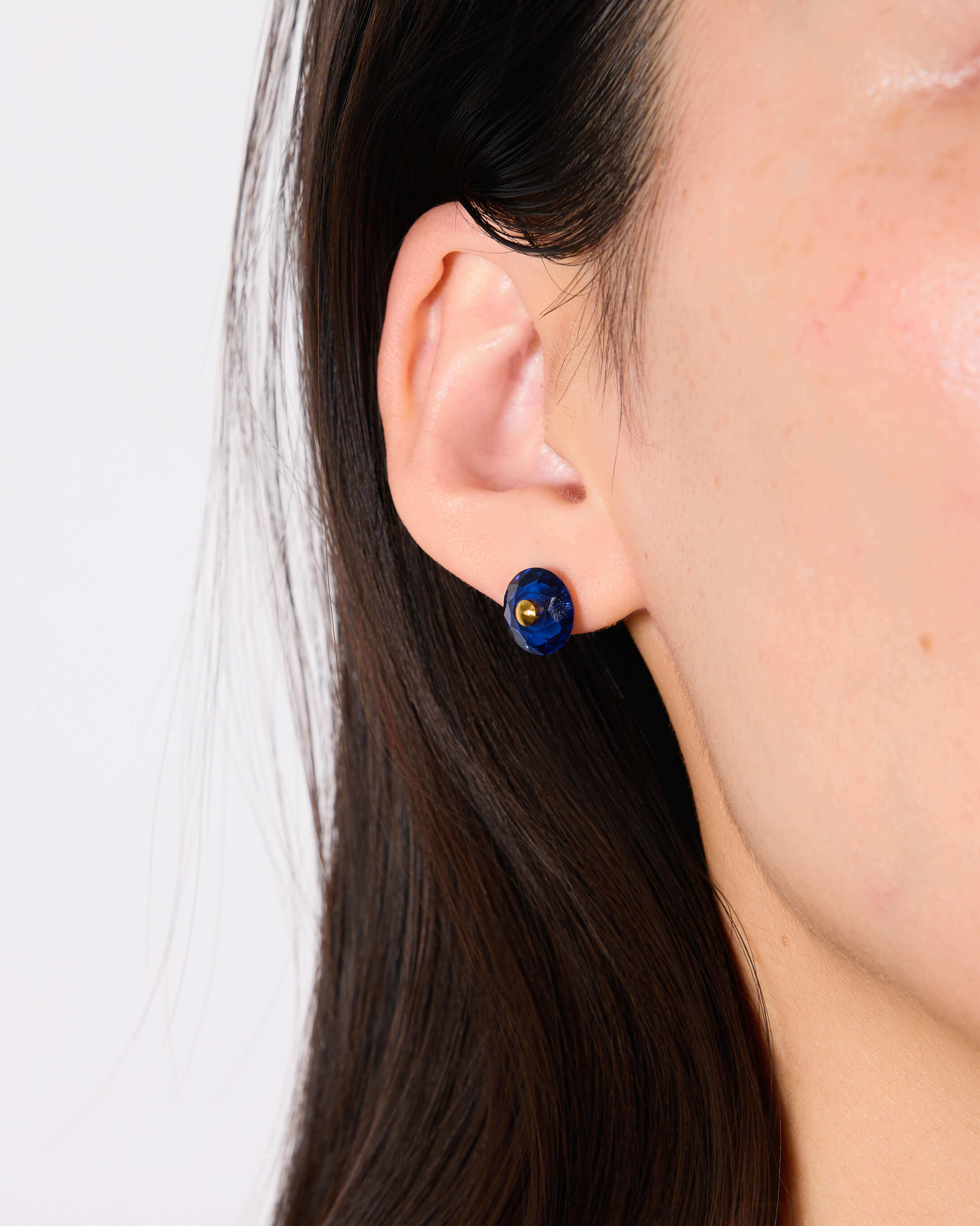 ストーンスタッドピアス