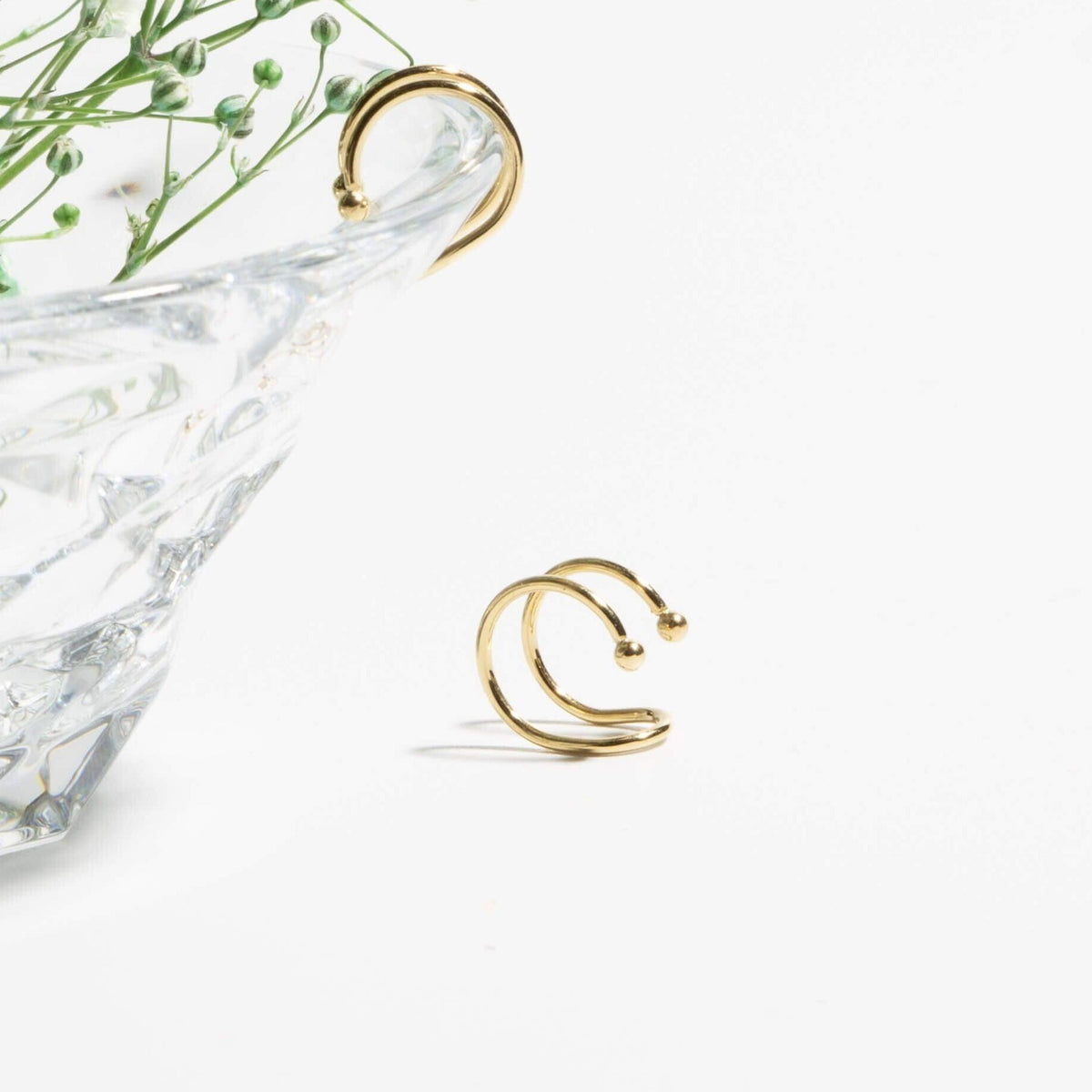 Thin Ear Cuff - Silver