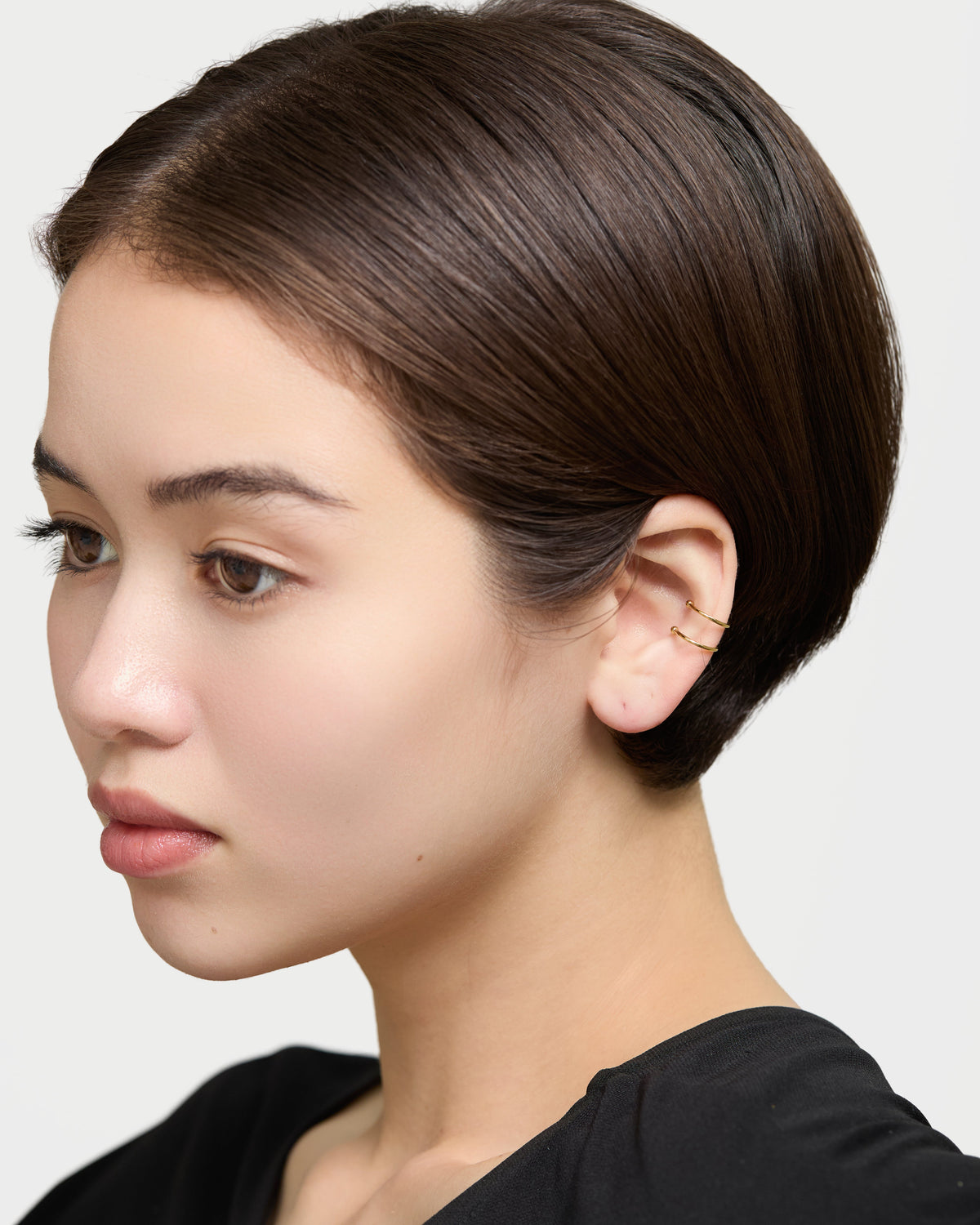 Thin Ear Cuff - Silver