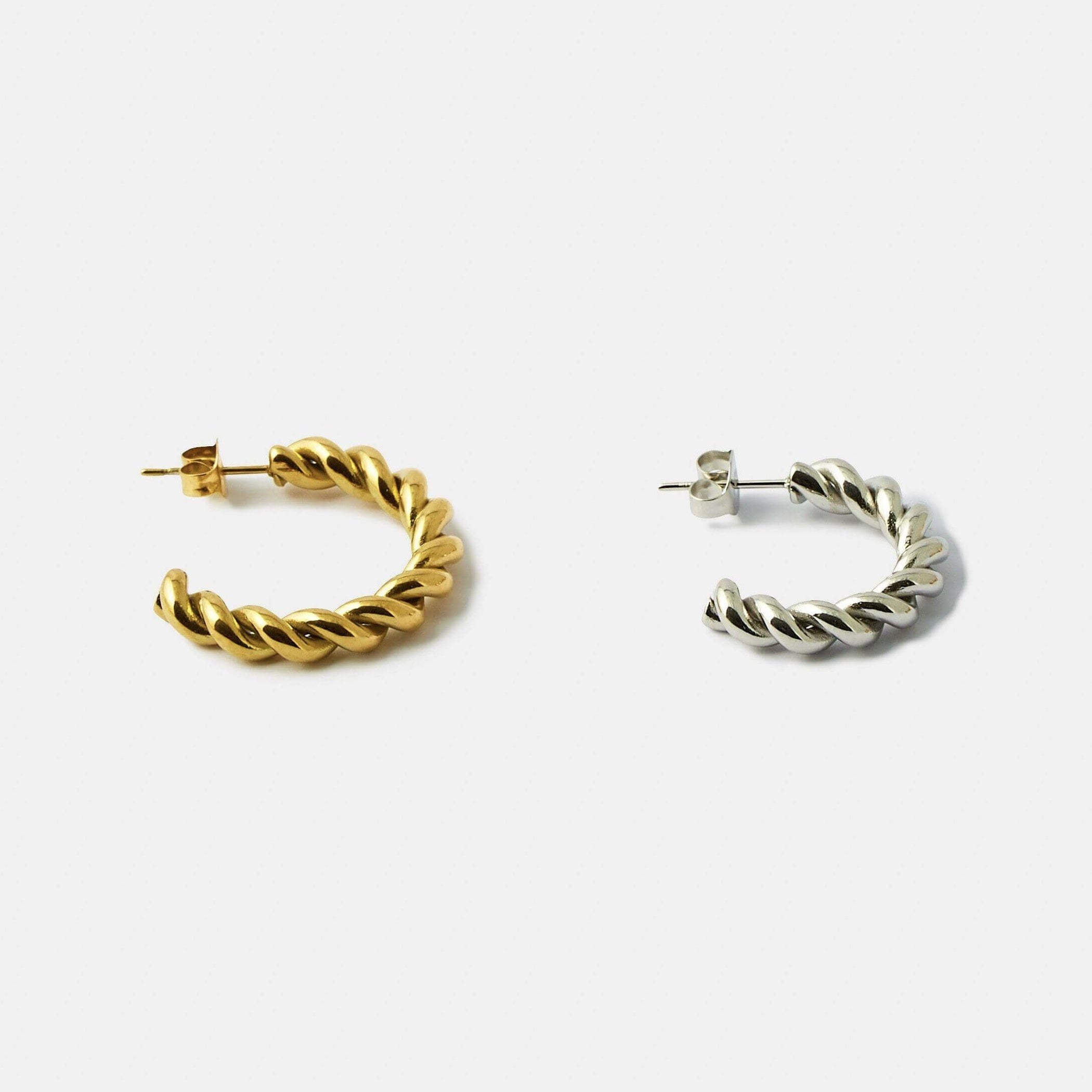 Twisted Curve Earrings