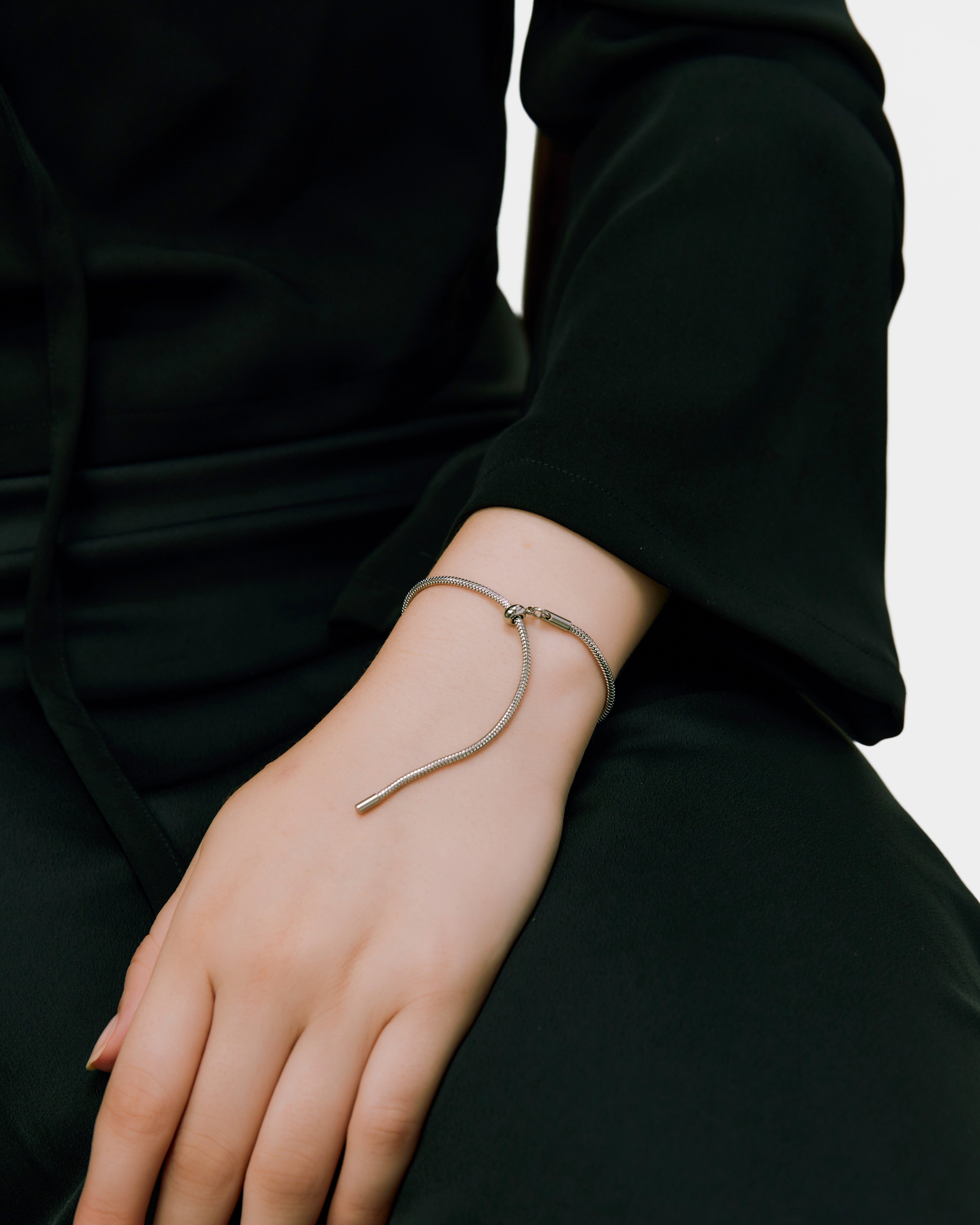 White Snake Bracelet